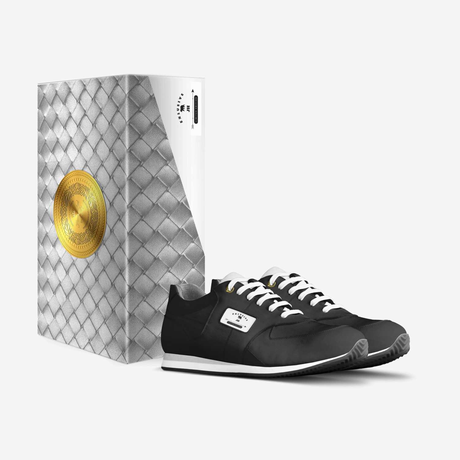 J Money 1's custom made in Italy shoes by Jaquoi Harrington | Box view
