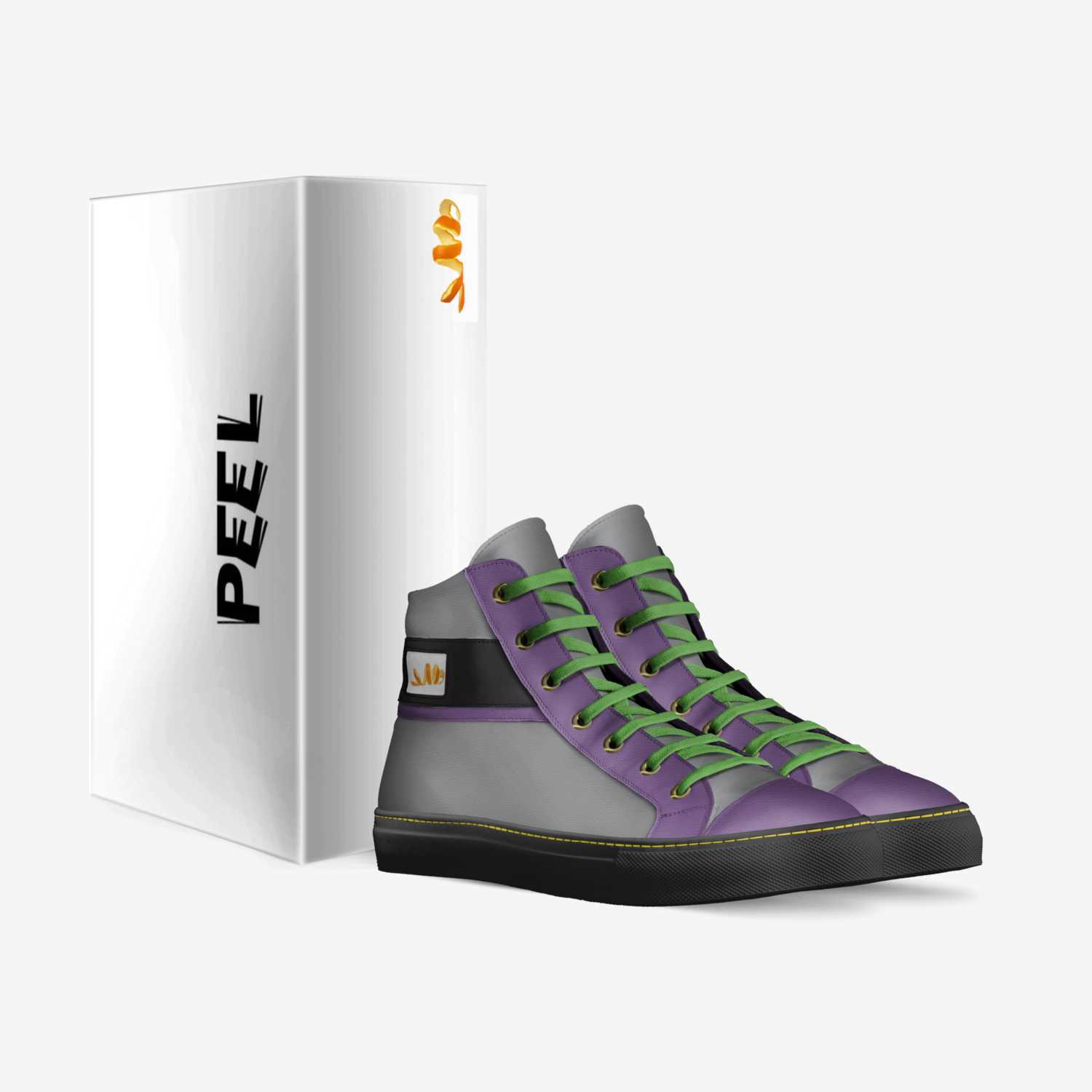 PEEL vol.1 custom made in Italy shoes by Egg Yolk | Box view