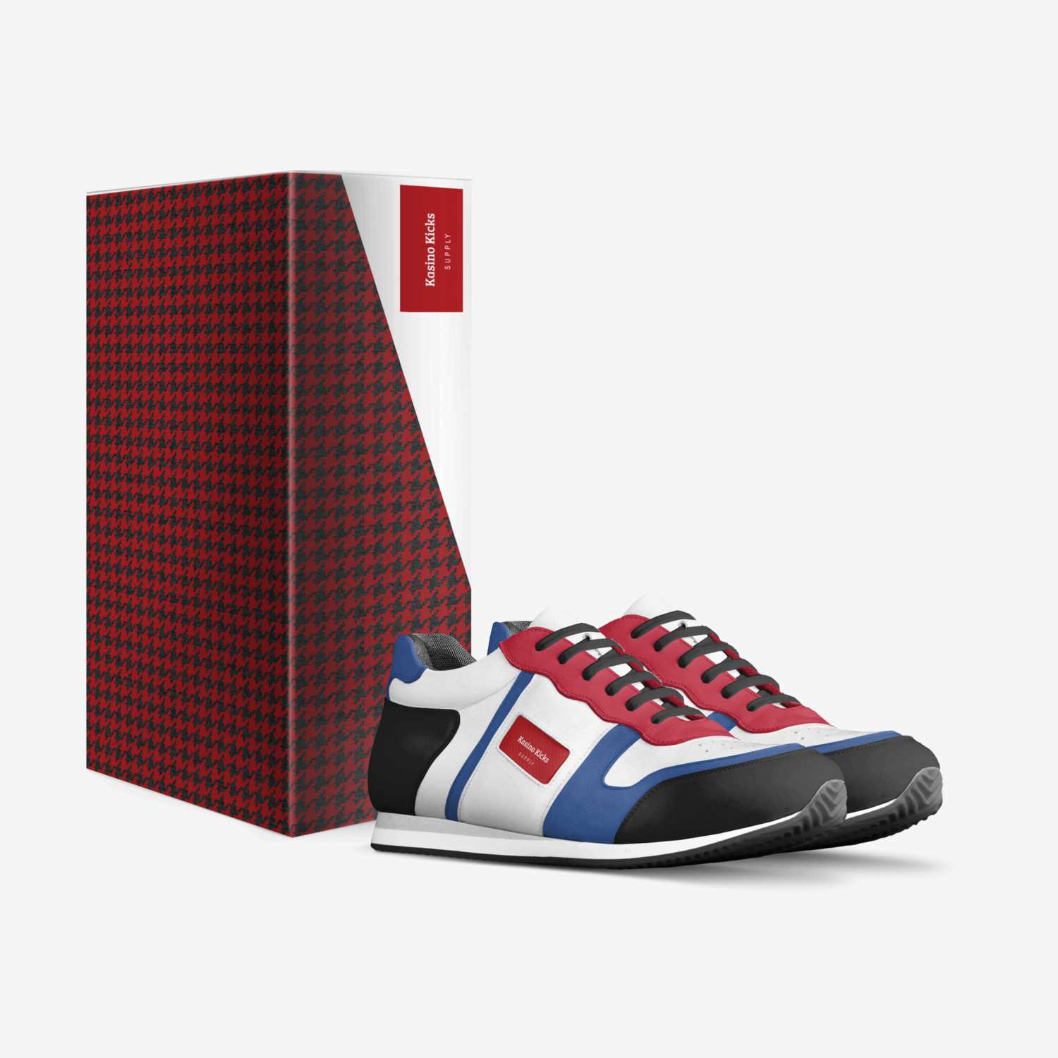 Kasino Kicks custom made in Italy shoes by Brendan Hynes | Box view