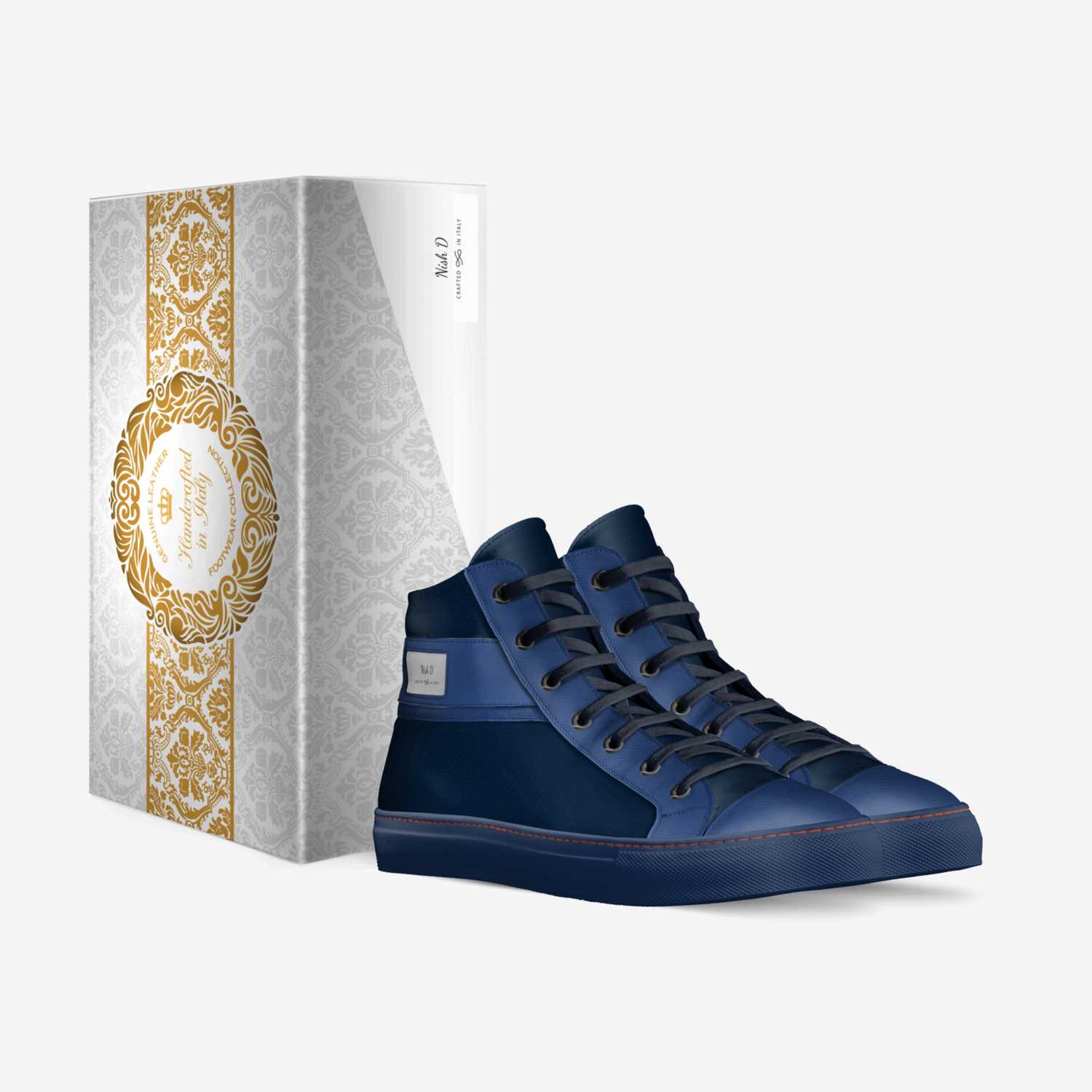 Nish D custom made in Italy shoes by Anish Devkaran | Box view