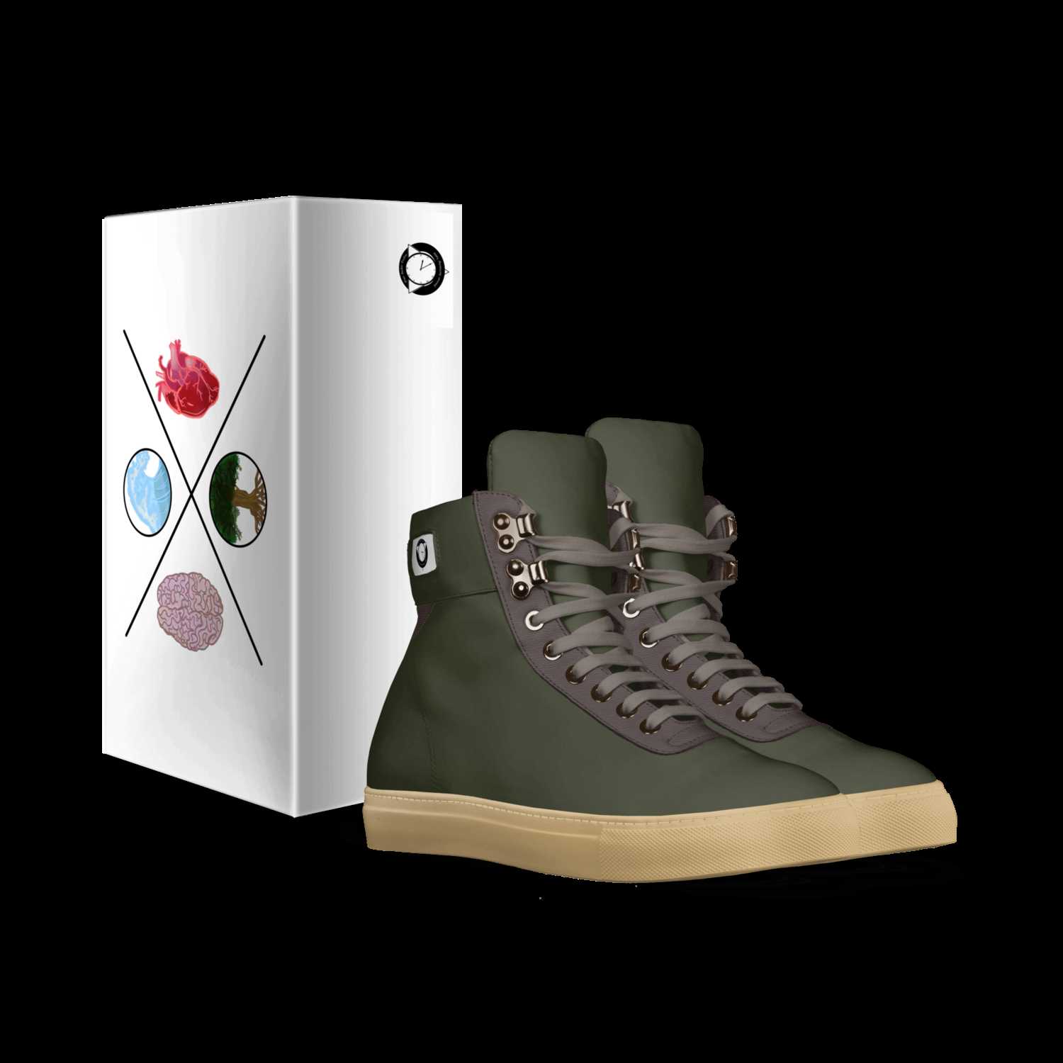 Oak tree A Custom Shoe concept by Gaius Ibebunjor