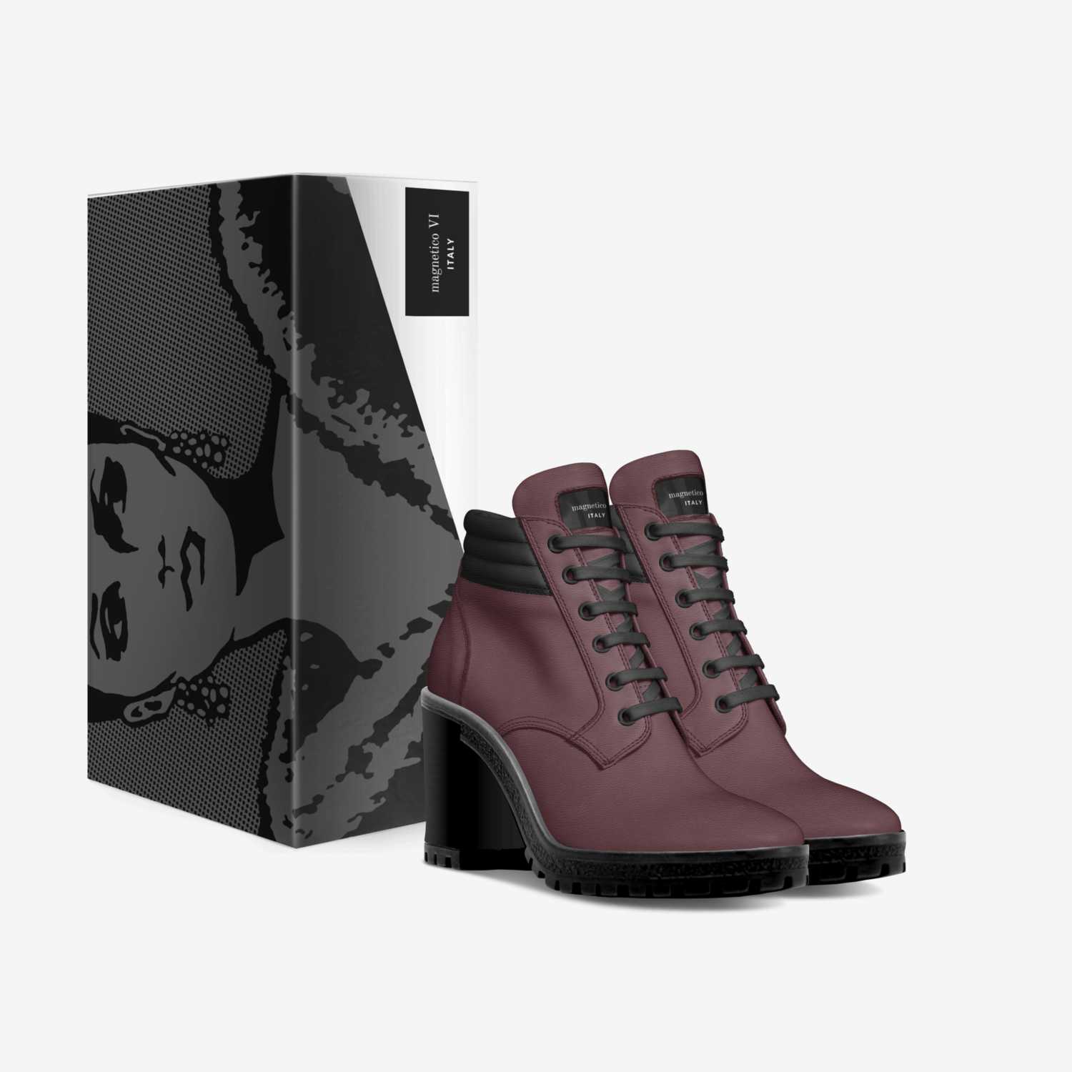magnetico VI STW custom made in Italy shoes by Jesús Sandoval | Box view