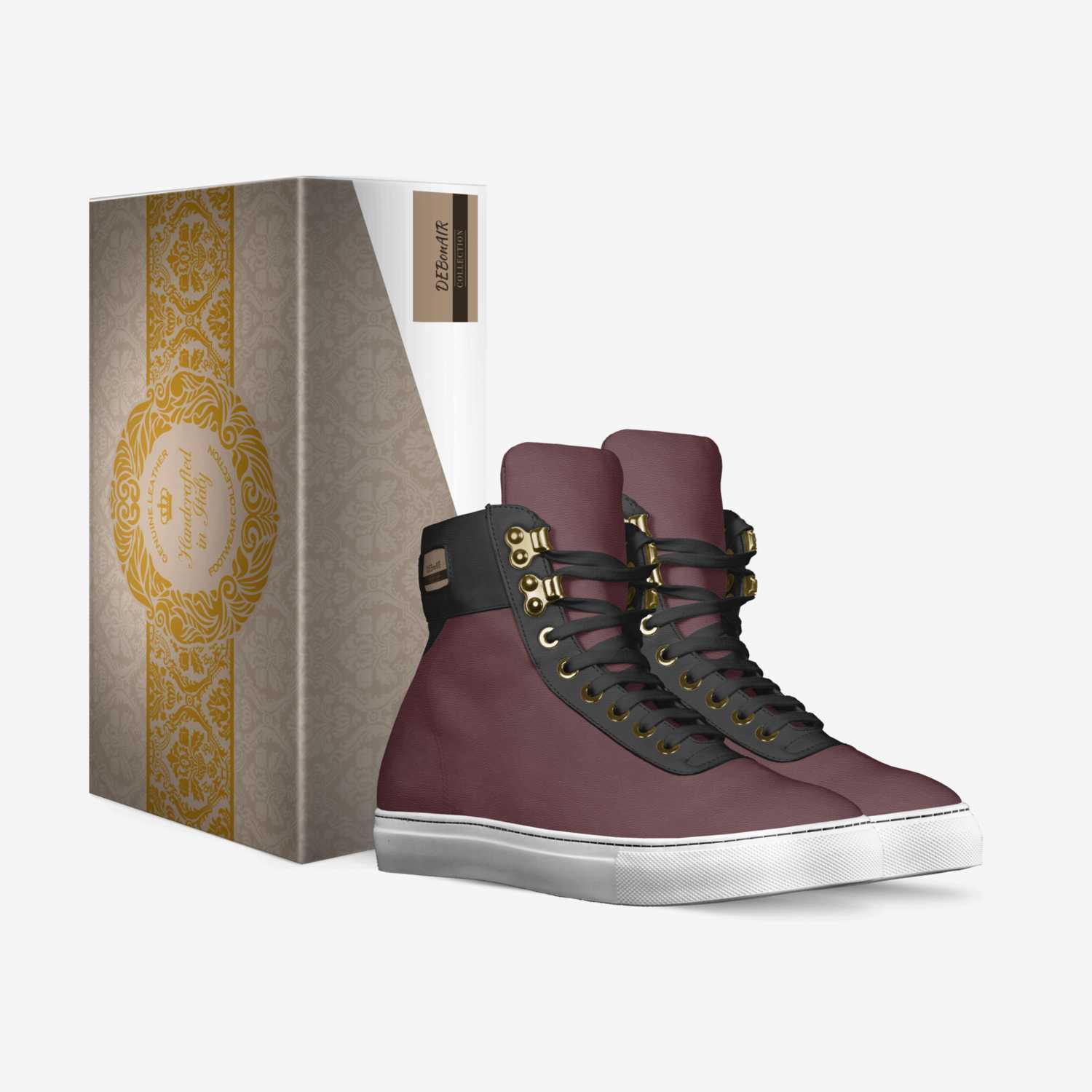 DEBonAIR custom made in Italy shoes by Priya Kolhe | Box view