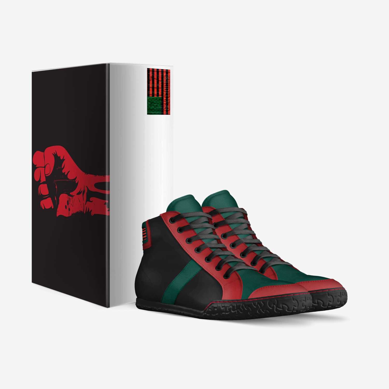 Fallz Gear: HuhMan custom made in Italy shoes by Fallz Gear | Box view
