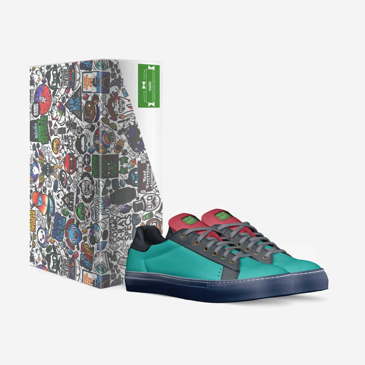 mucka custom made in Italy shoes by Kaya Lata | Box view