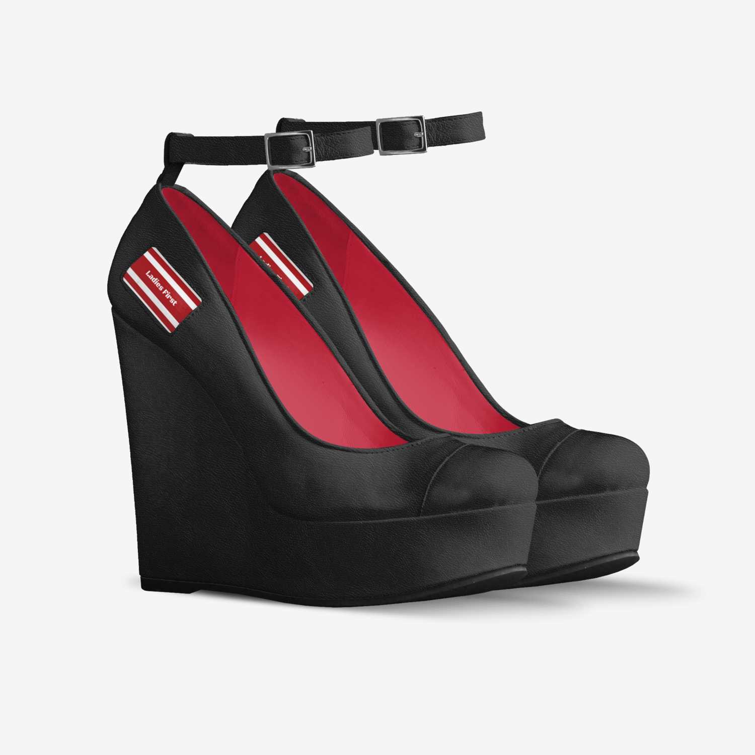 Ladies First custom made in Italy shoes by Christina Sanders | Double view