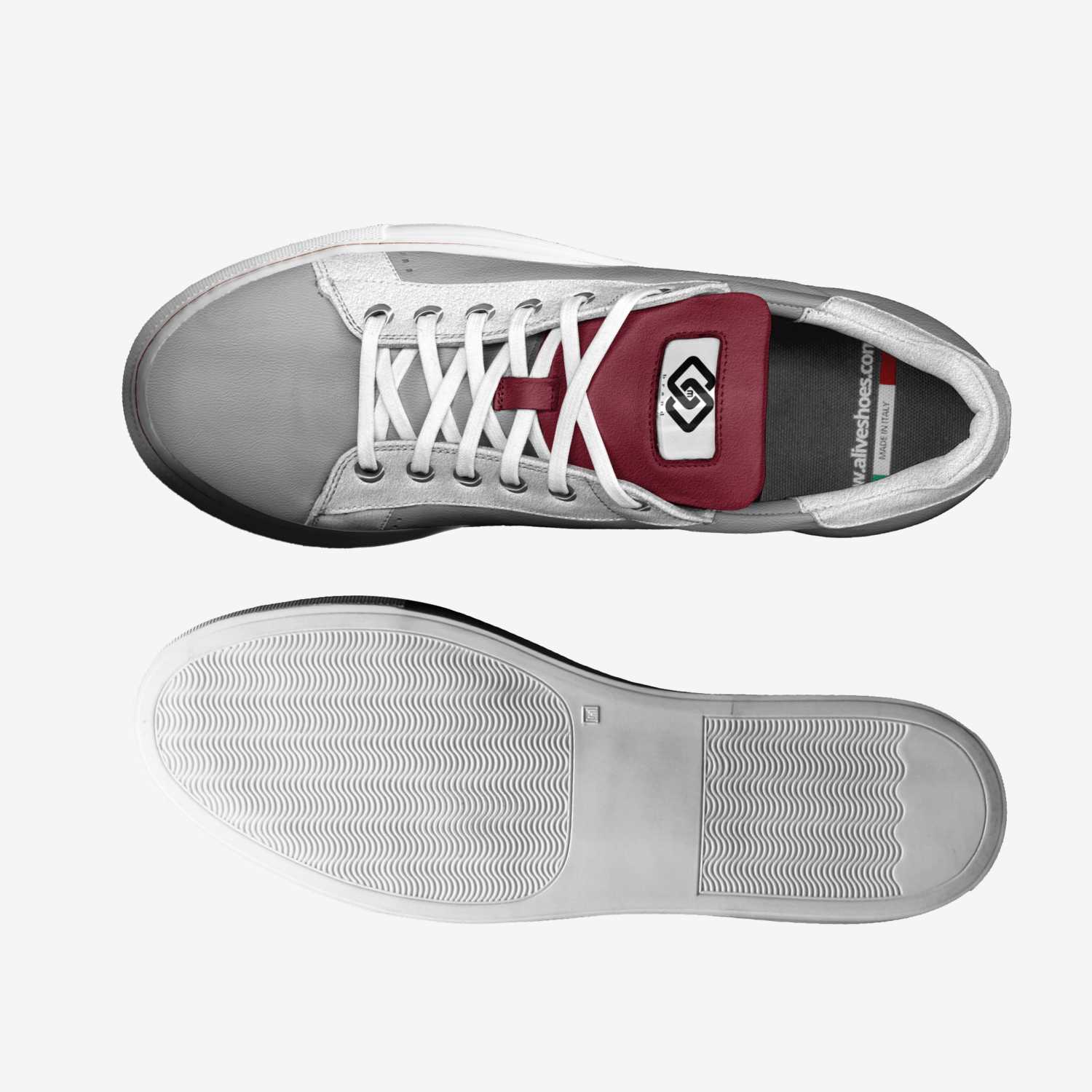 M Brand Ones custom made in Italy shoes by Martin Arredondo | Top view
