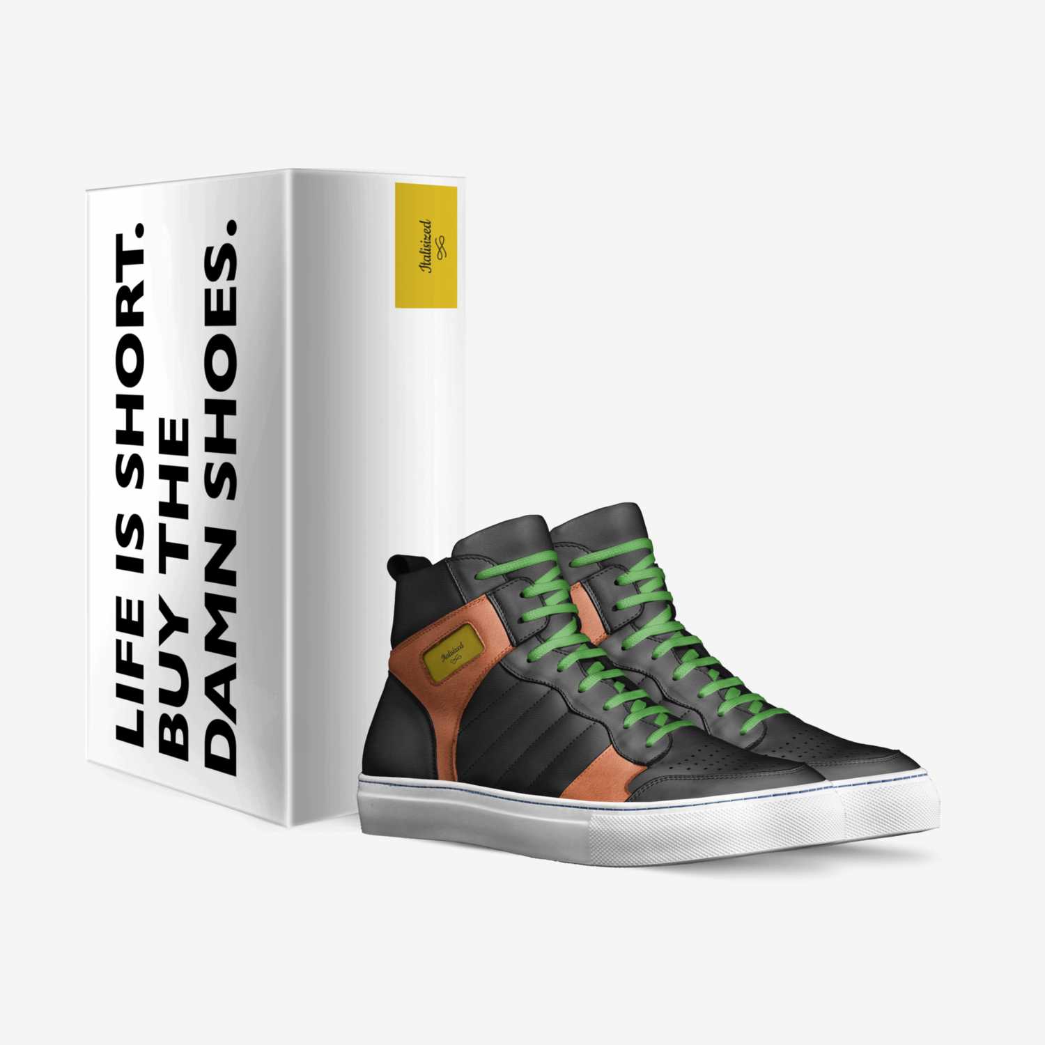 Italisized custom made in Italy shoes by Matthew Steljes | Box view