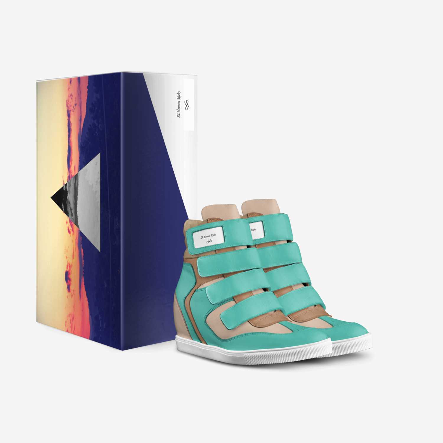 Lil Mamas Kicks custom made in Italy shoes by Tiffany Dammarell | Box view