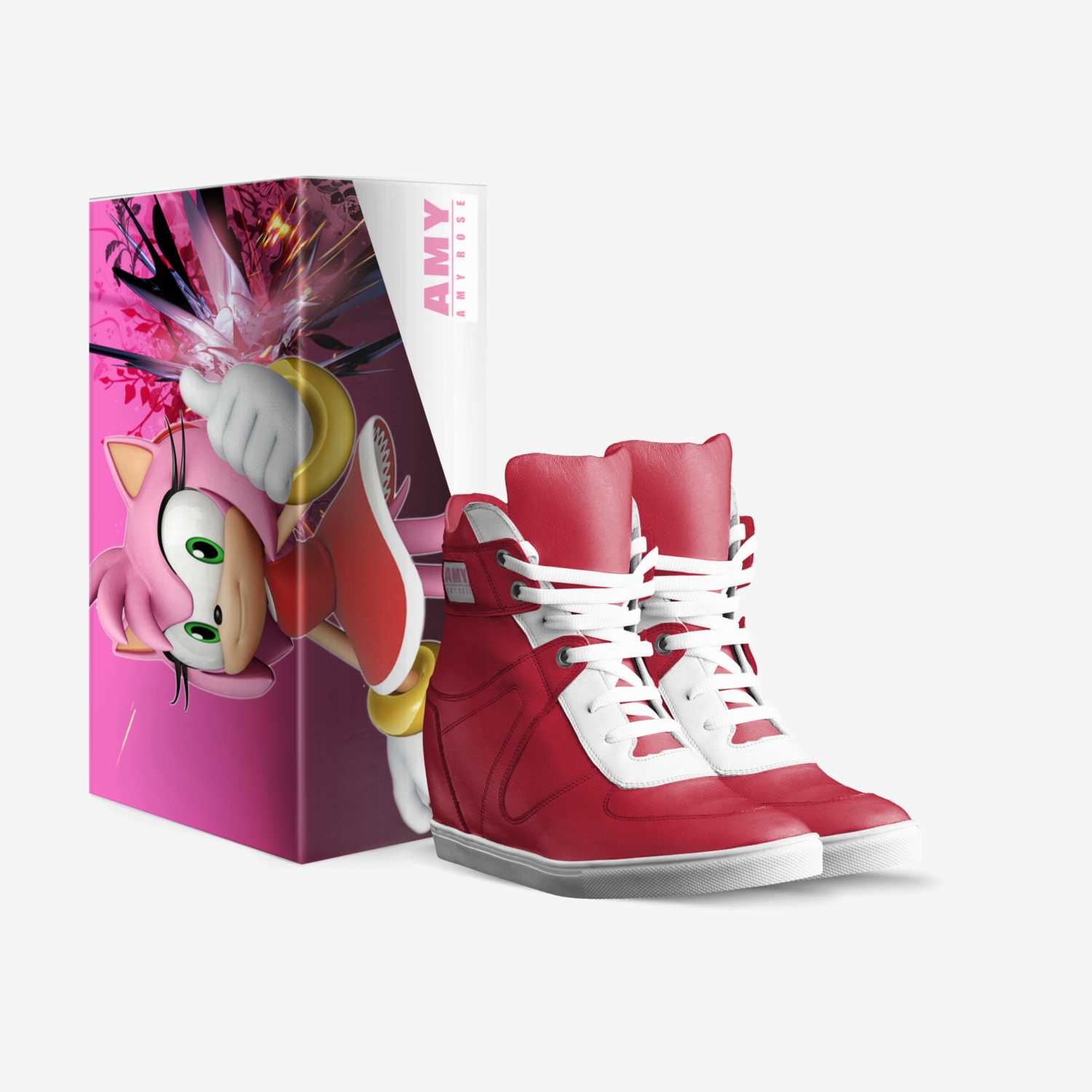 Amy Rose custom made in Italy shoes by Isaac Watson | Box view