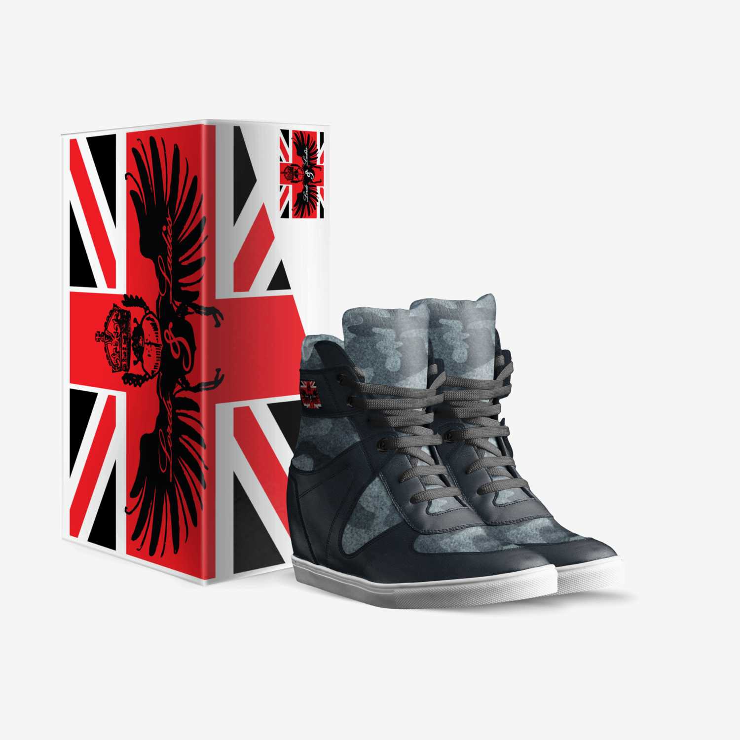 Regina custom made in Italy shoes by David Wall | Box view