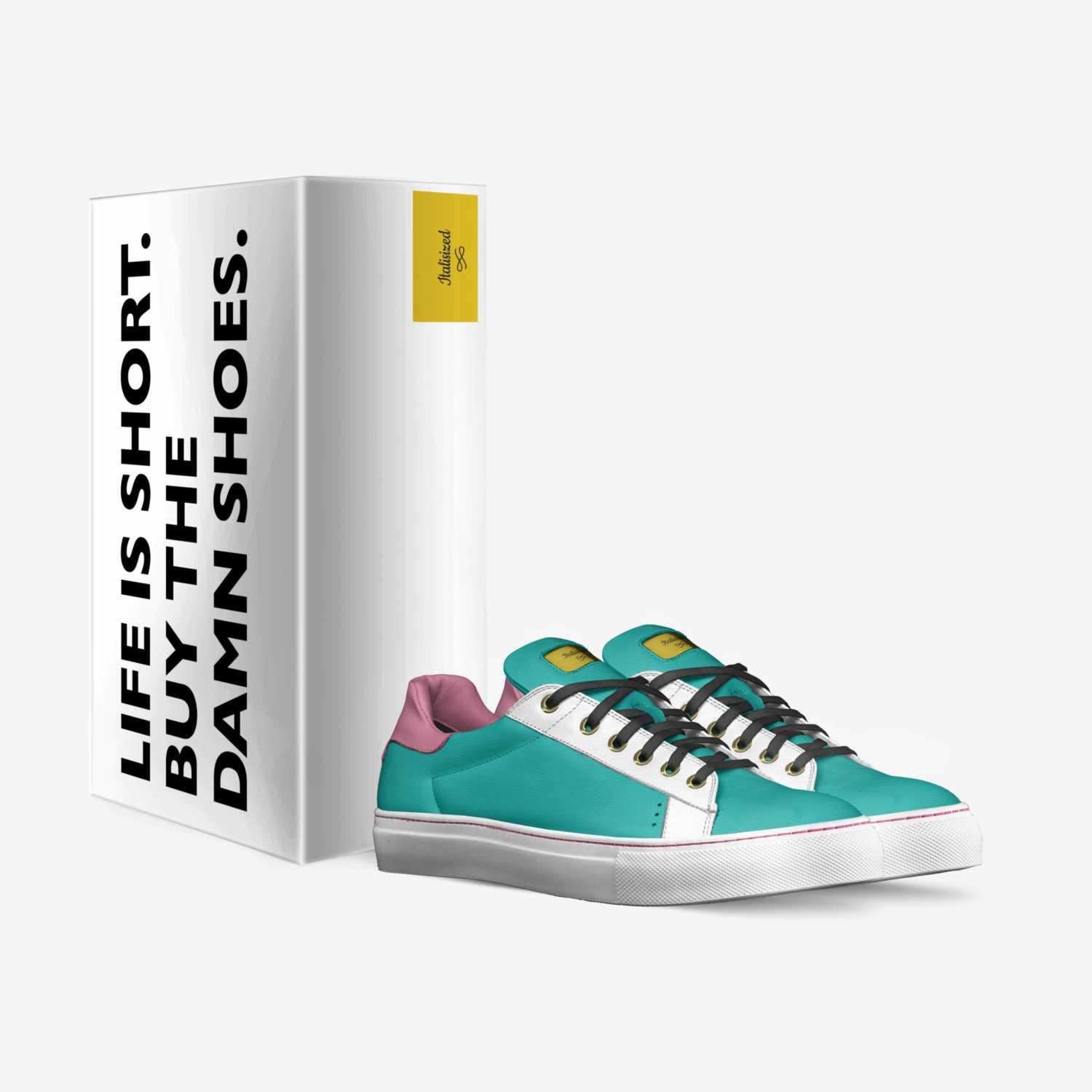 Italisized custom made in Italy shoes by Matthew Steljes | Box view