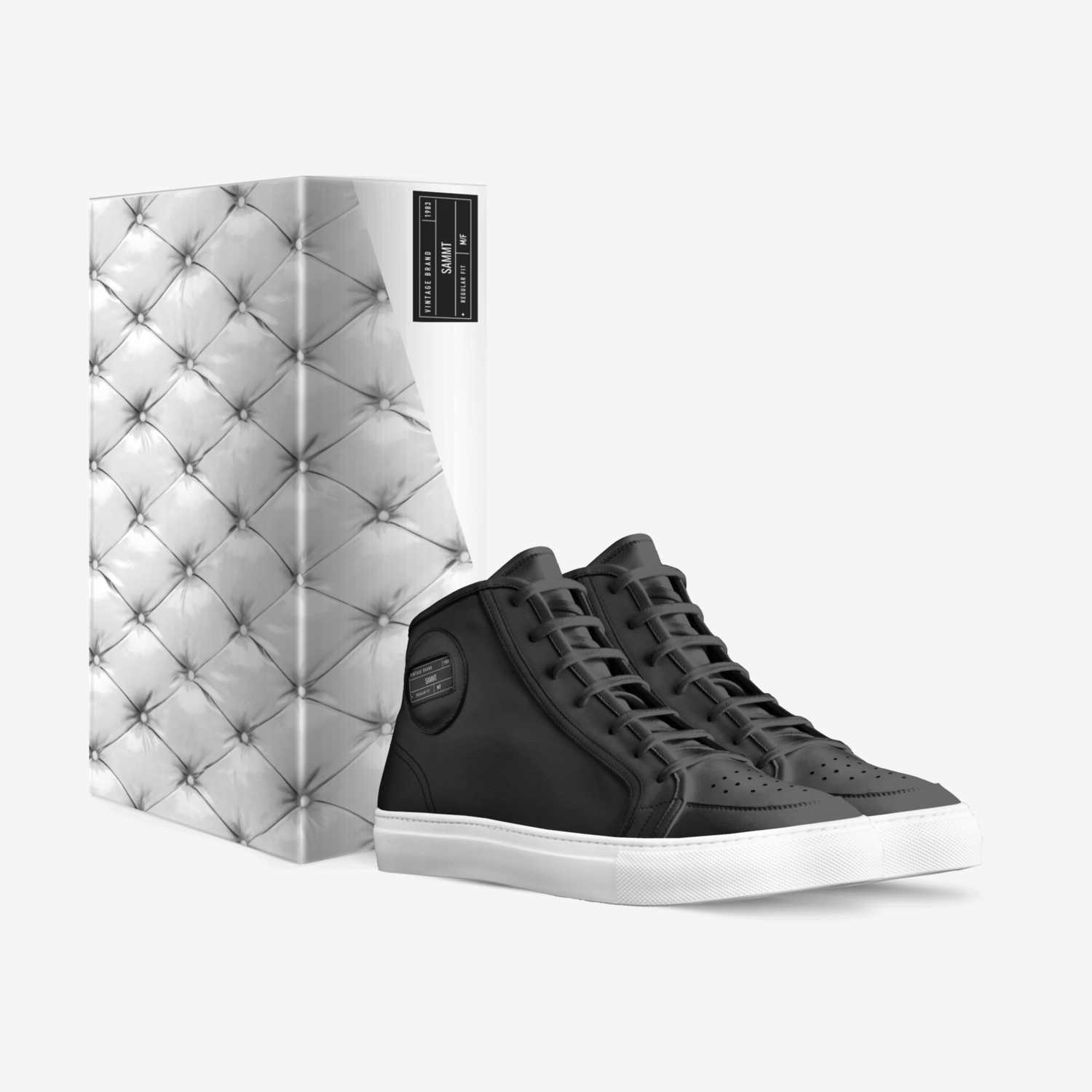 Sammt custom made in Italy shoes by Sami Hamed | Box view