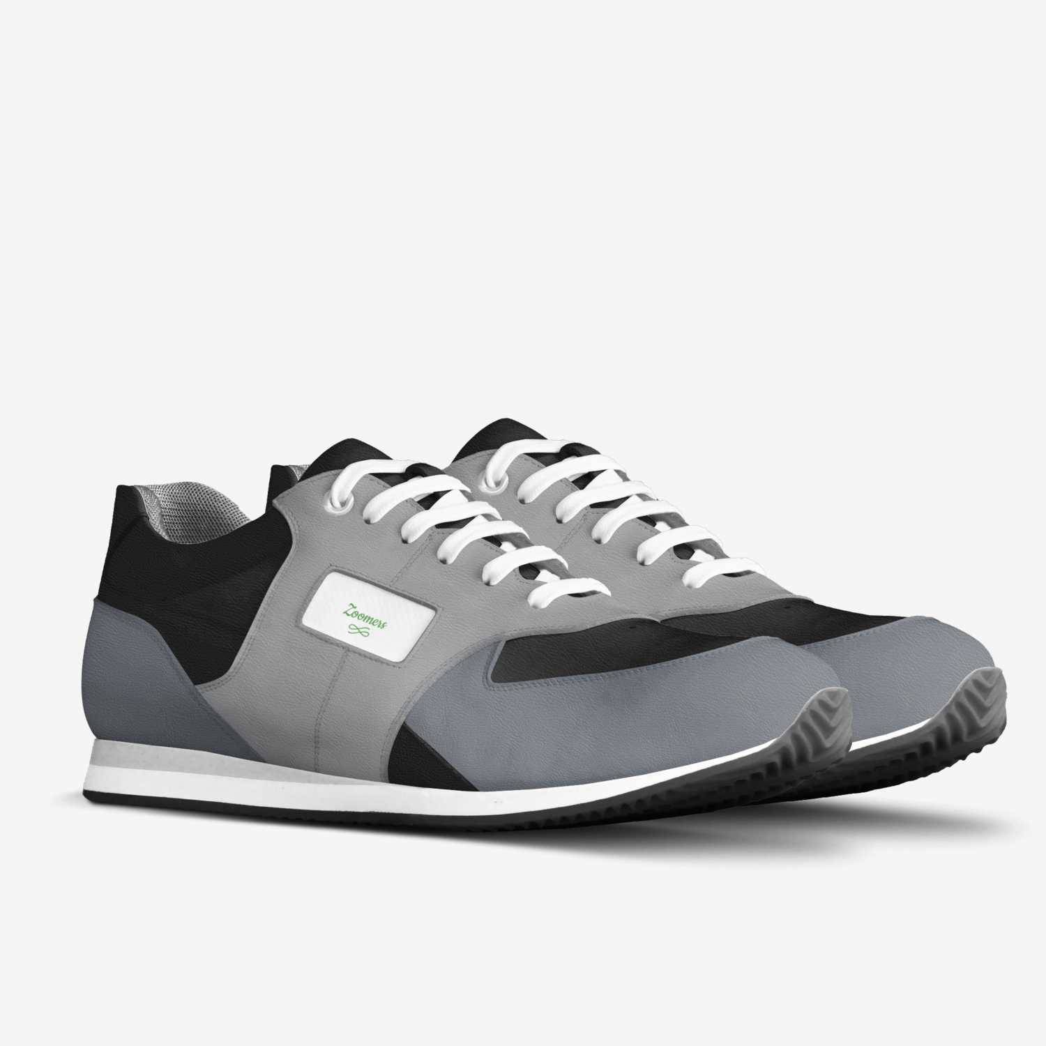 Zoomers  custom made in Italy shoes by Luke Bowman | Double view