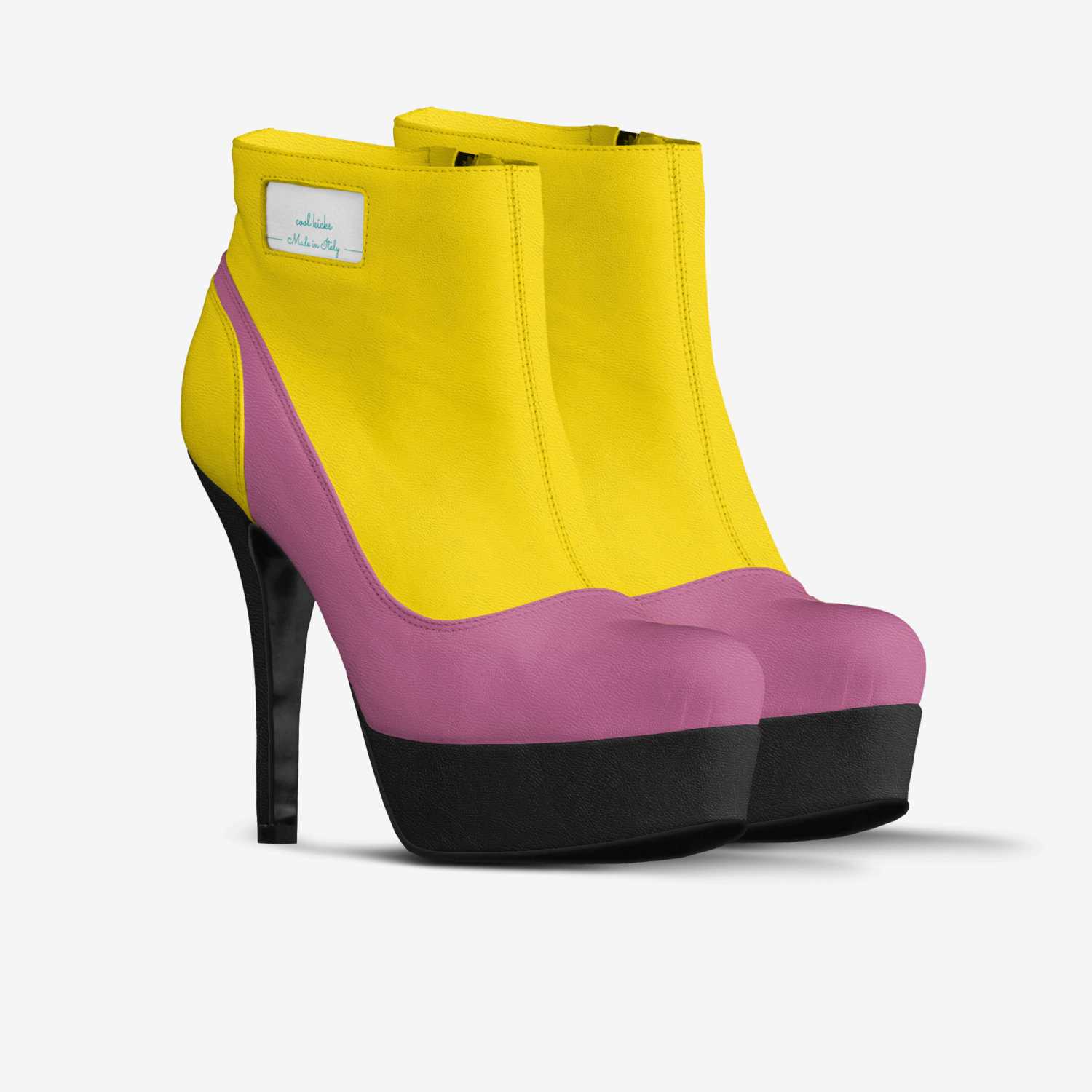 cool kicks custom made in Italy shoes by Tova Whynacht | Double view