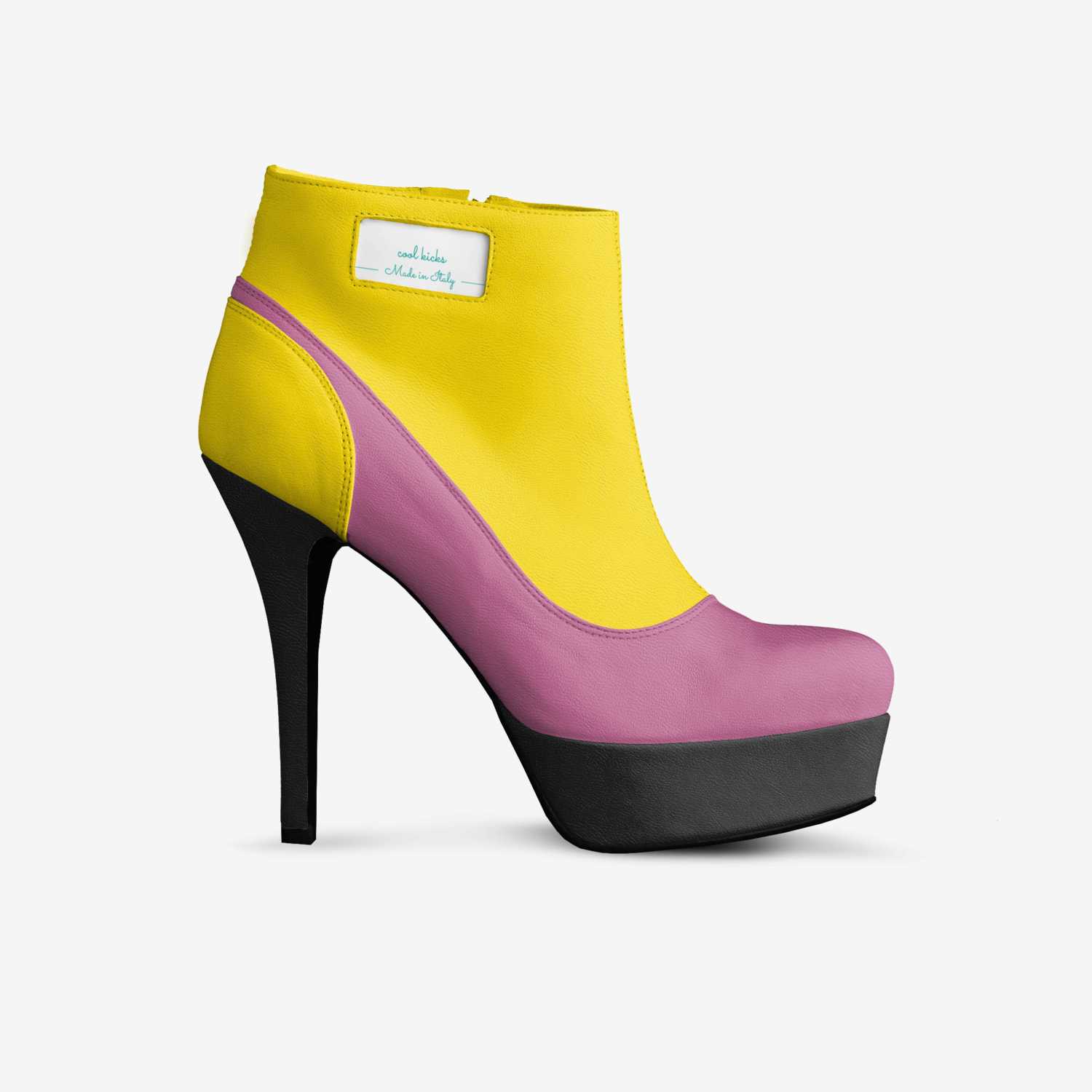 cool kicks custom made in Italy shoes by Tova Whynacht | Side view