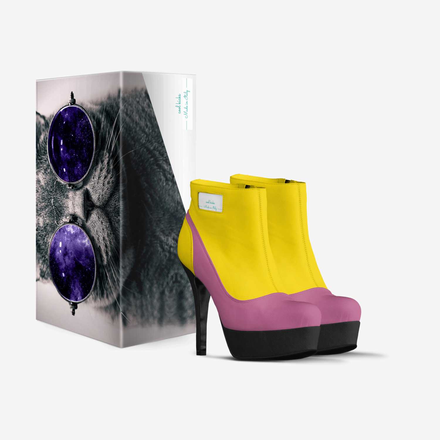 cool kicks custom made in Italy shoes by Tova Whynacht | Box view