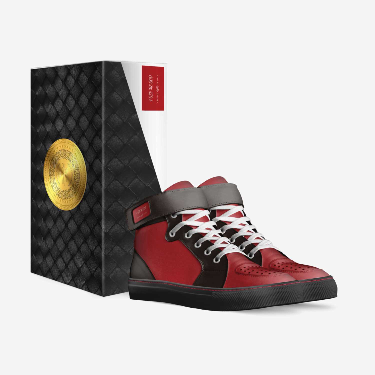 4GIVMEGODS custom made in Italy shoes by Sebastian Mcneill | Box view
