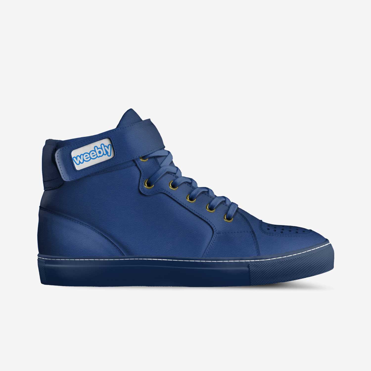 Weebly Kicks custom made in Italy shoes by Dane Butler | Side view