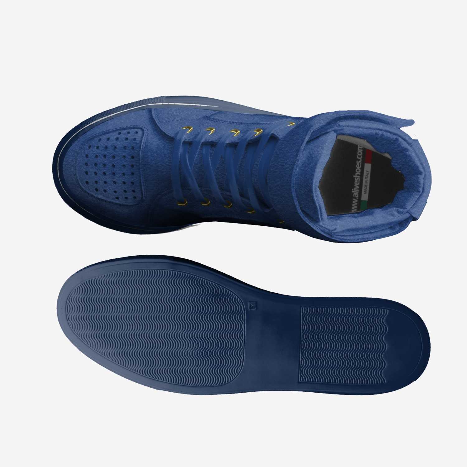 Weebly Kicks custom made in Italy shoes by Dane Butler | Top view