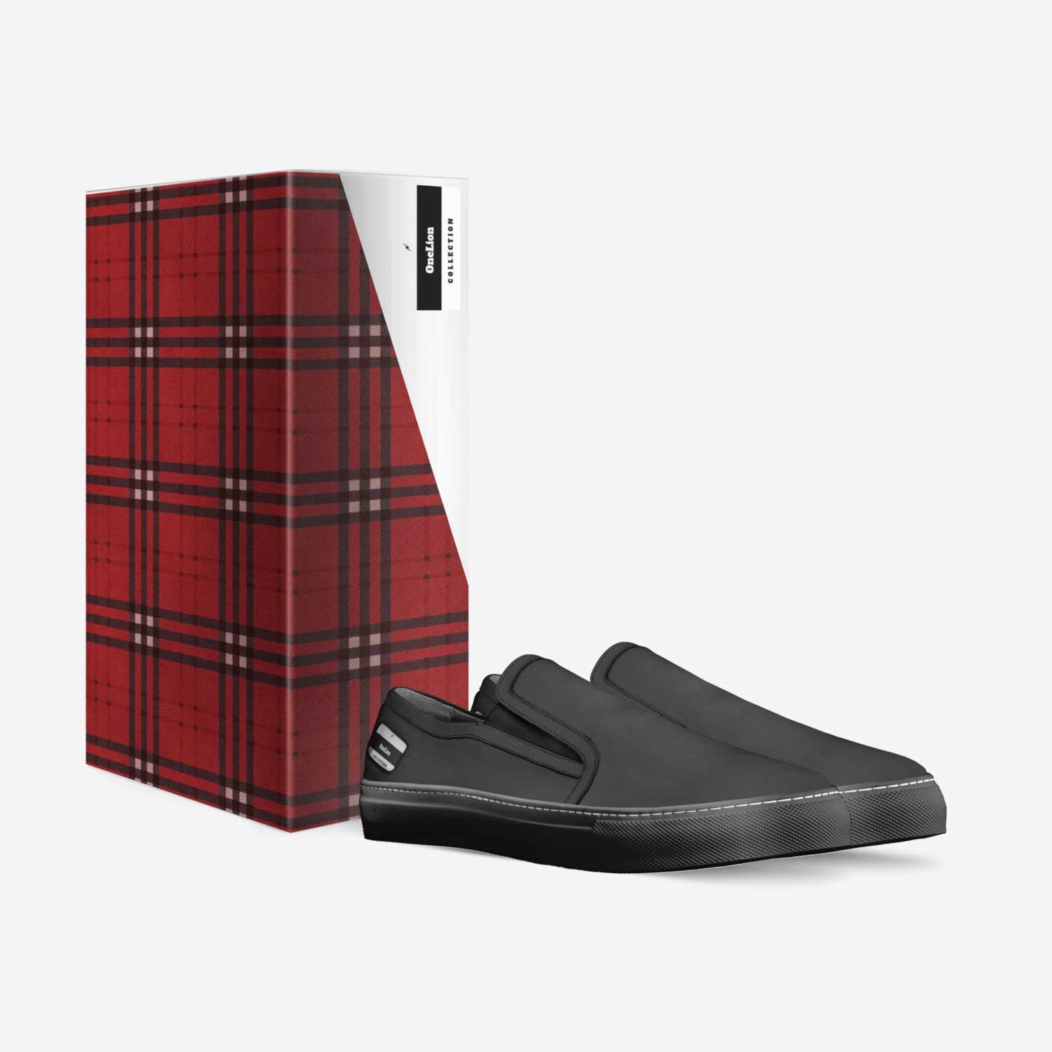 OneLion  custom made in Italy shoes by Prentice Boss | Box view