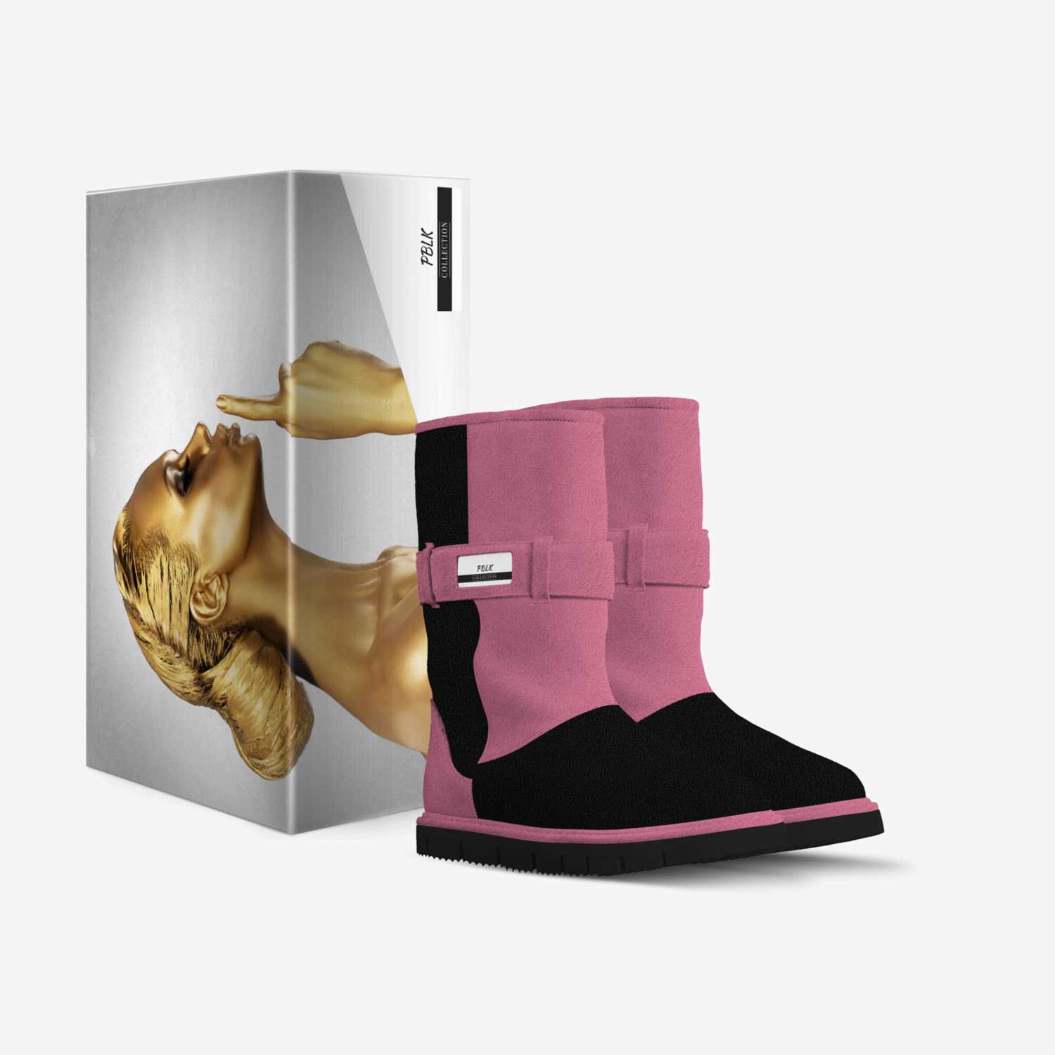 PBLK custom made in Italy shoes by Lakimayion | Box view