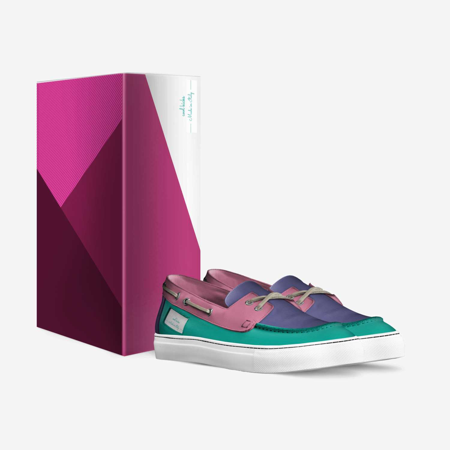 cool kicks custom made in Italy shoes by Panda | Box view