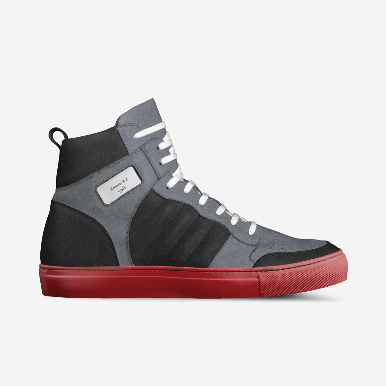 Zoomers X-2 custom made in Italy shoes by Luke Bowman | Side view