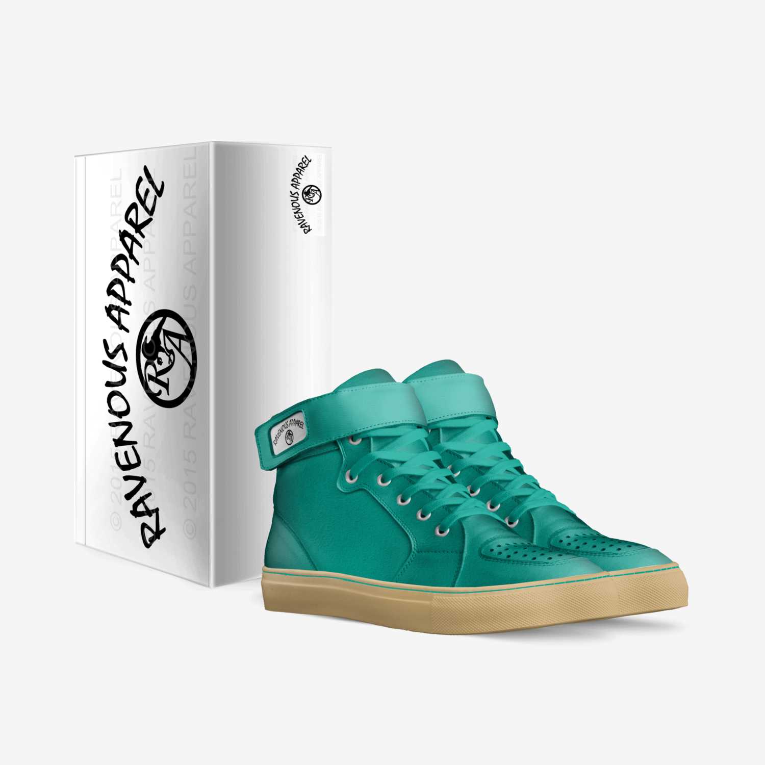 RaveTurqs custom made in Italy shoes by Thomas Rodriguez | Box view