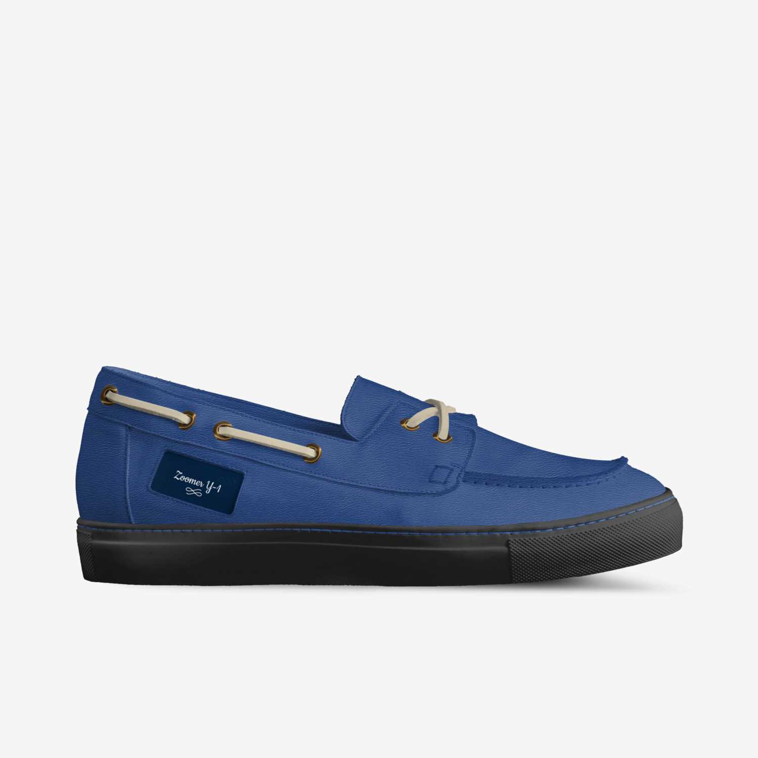 Zoomer Y-1 custom made in Italy shoes by Luke Bowman | Side view