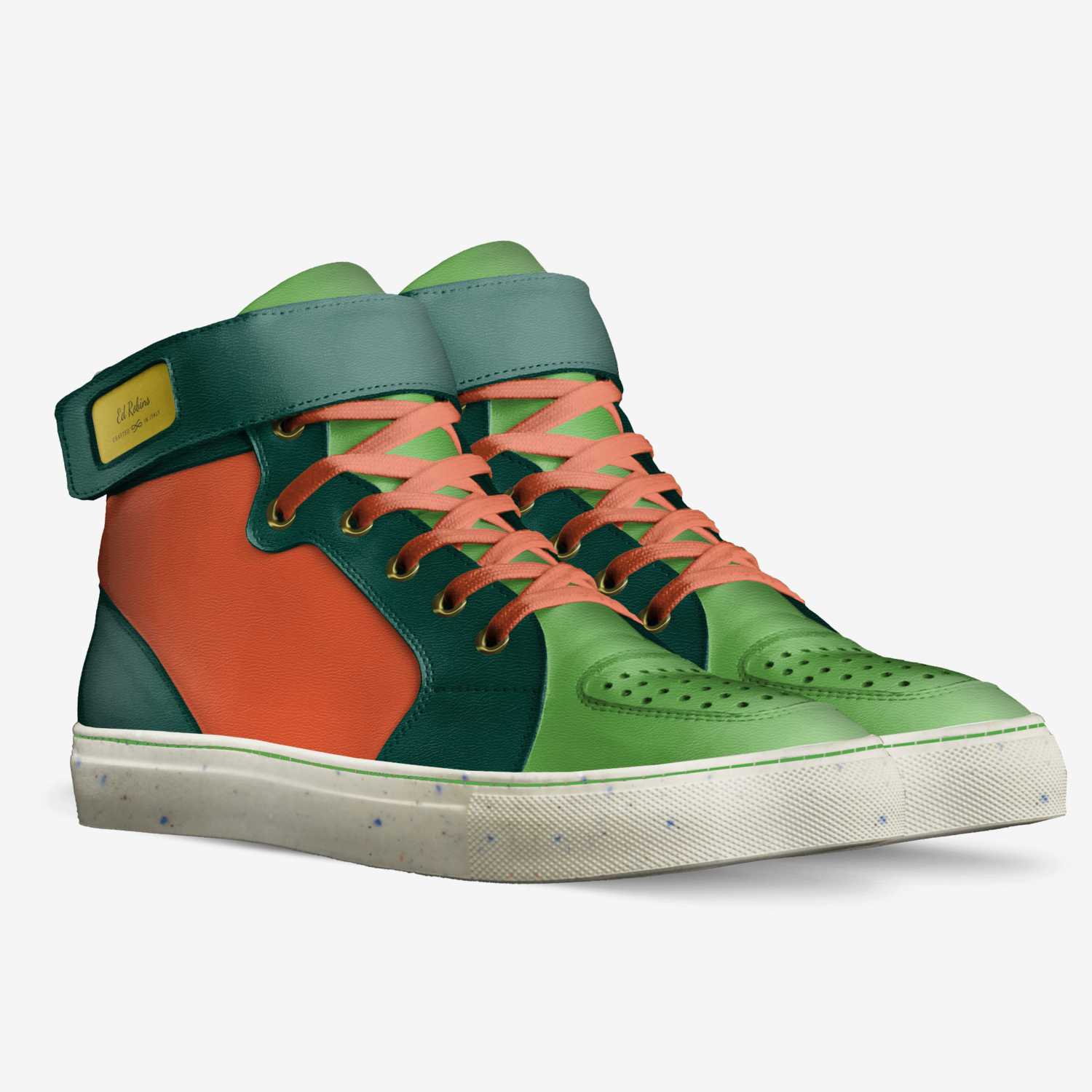 Ed Robins custom made in Italy shoes by Ed Robins | Double view