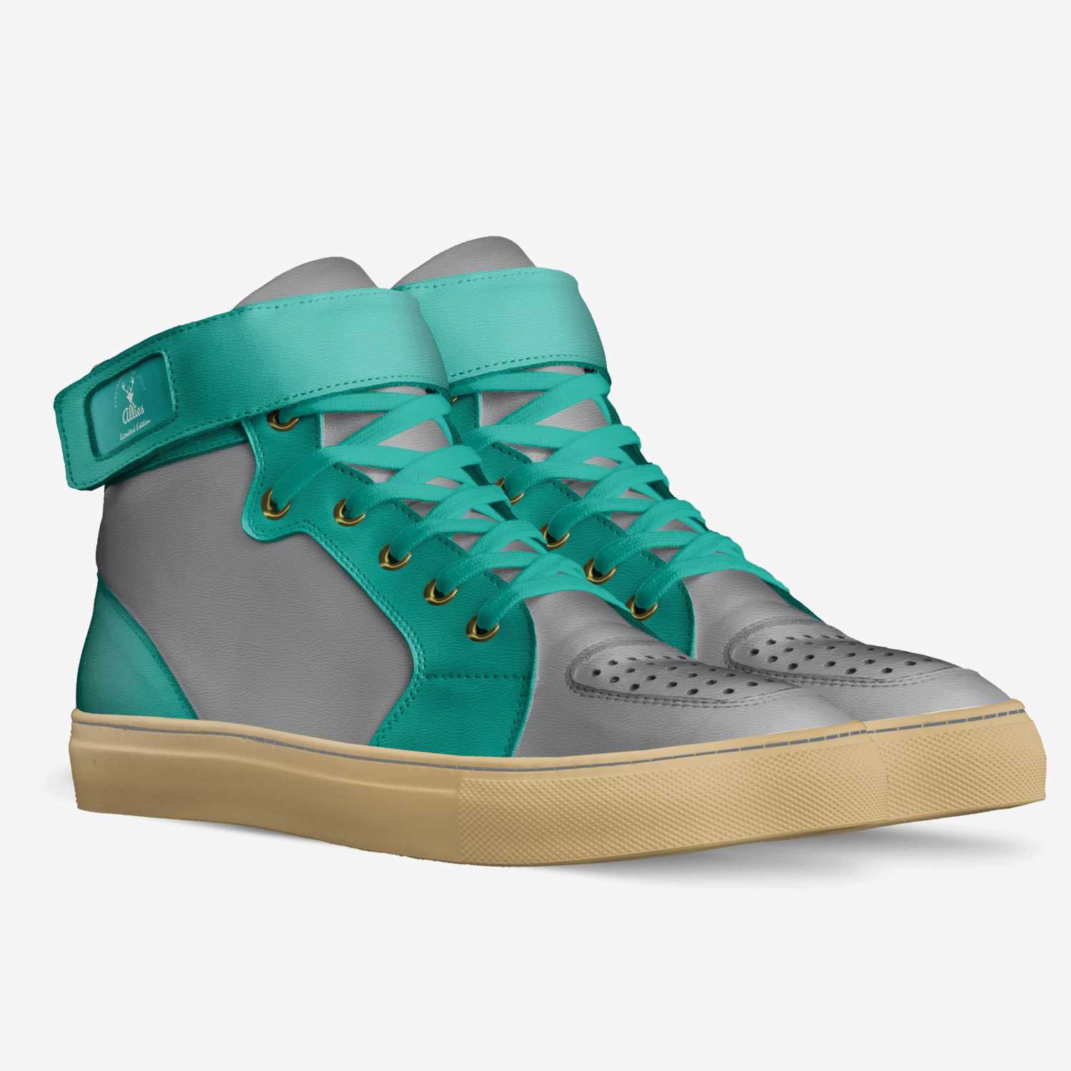 Allies custom made in Italy shoes by David Smith | Double view