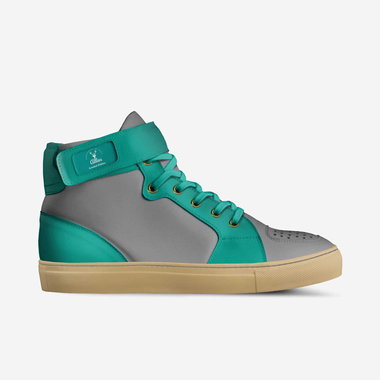 Allies custom made in Italy shoes by David Smith | Side view