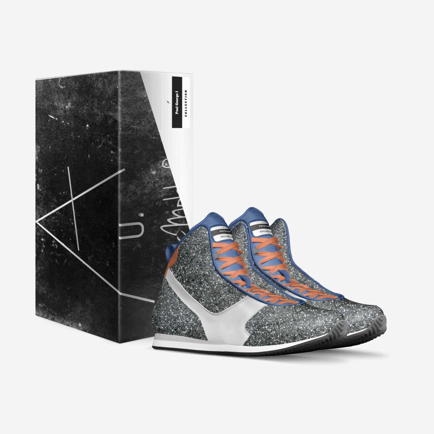 Paul George I custom made in Italy shoes by Seneca Evans | Box view