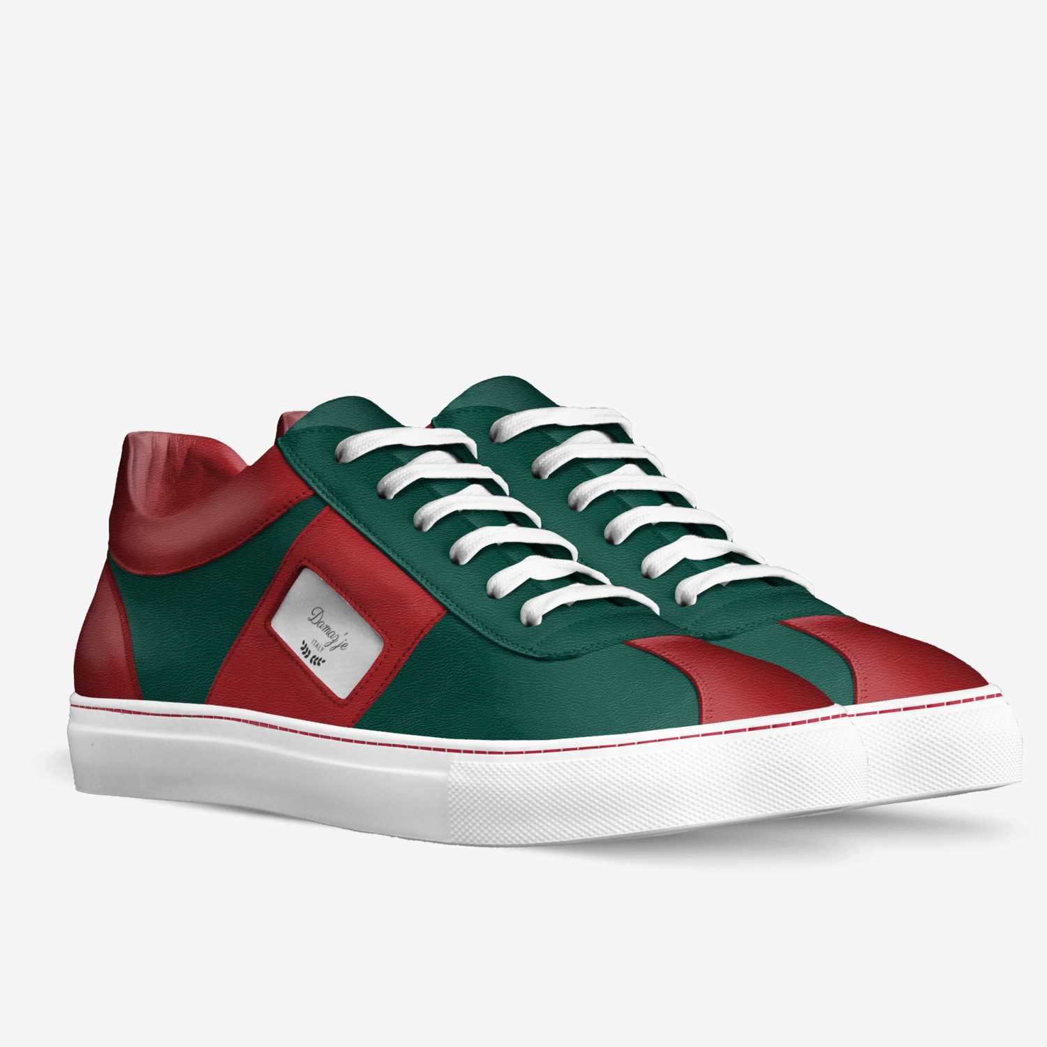 Damaz'je custom made in Italy shoes by Dwayne Northern | Double view