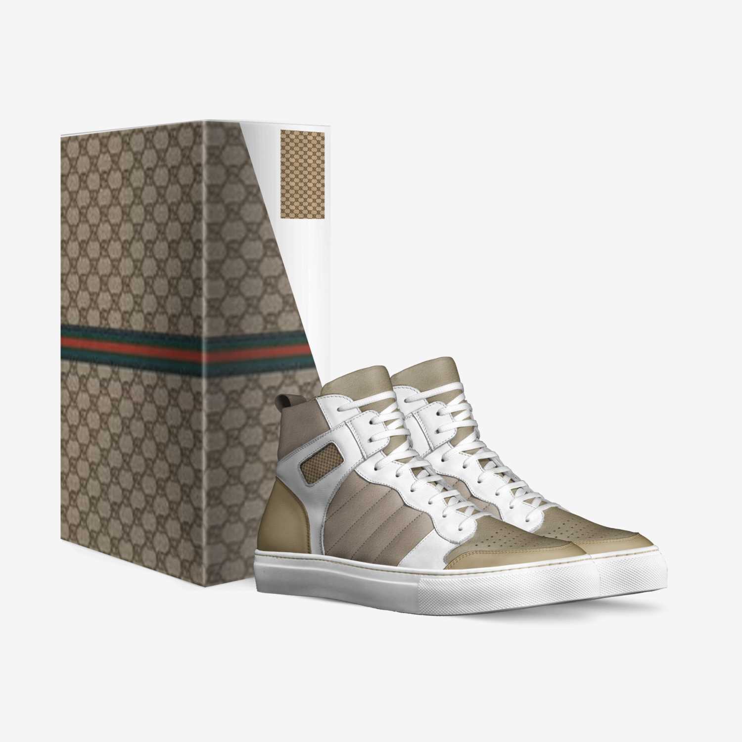 GUUCI custom made in Italy shoes by Guwop Anthony | Box view