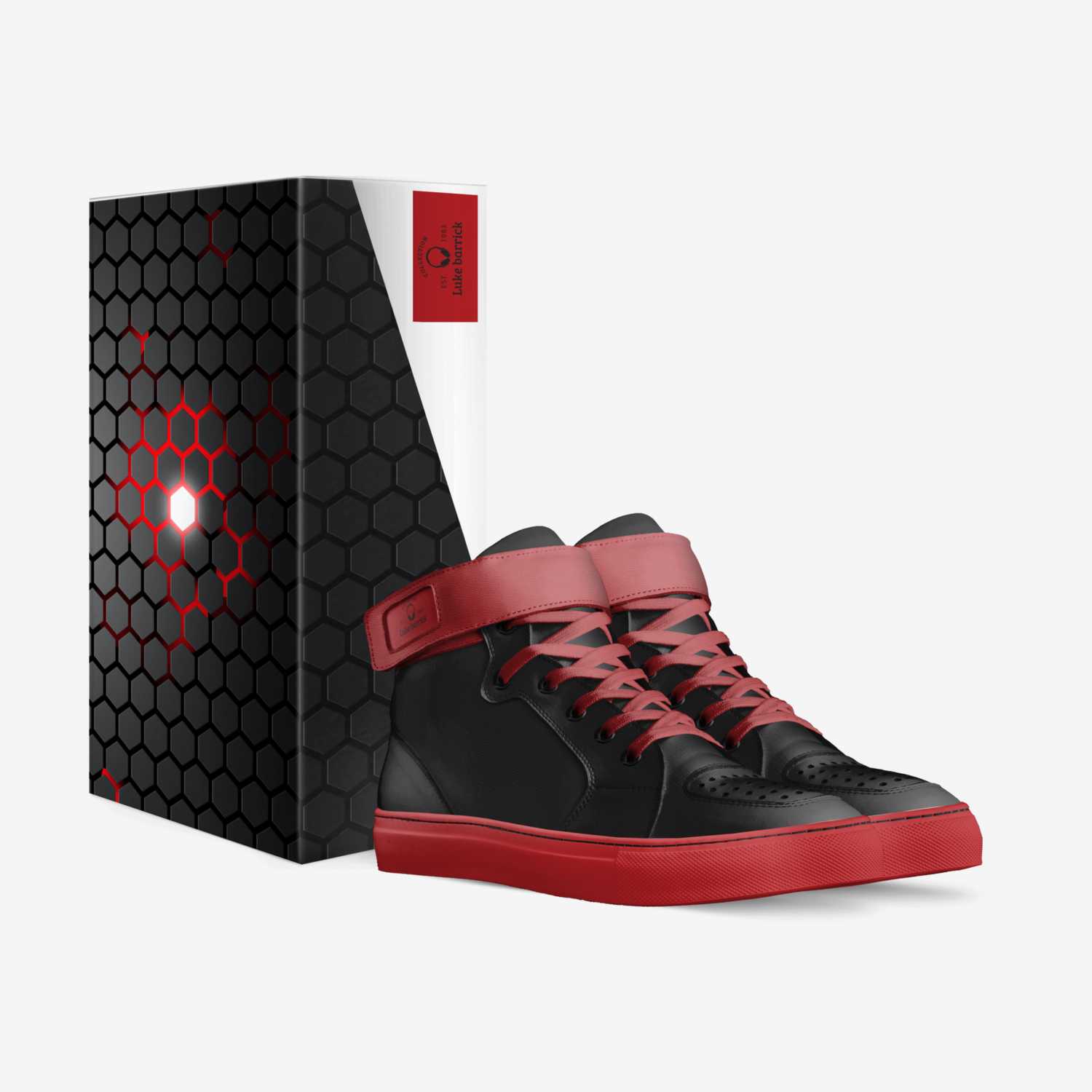 Luke barrick custom made in Italy shoes by Luke Barrick | Box view