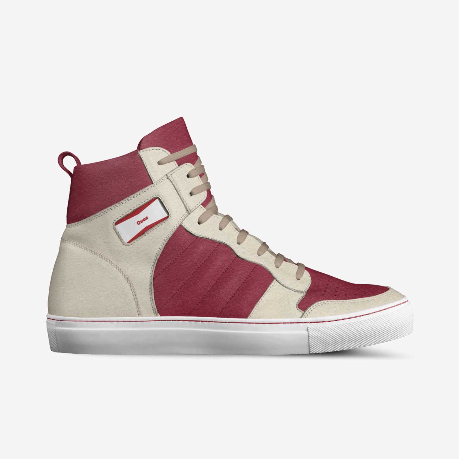 Ovos custom made in Italy shoes by Jojo Bowe | Side view
