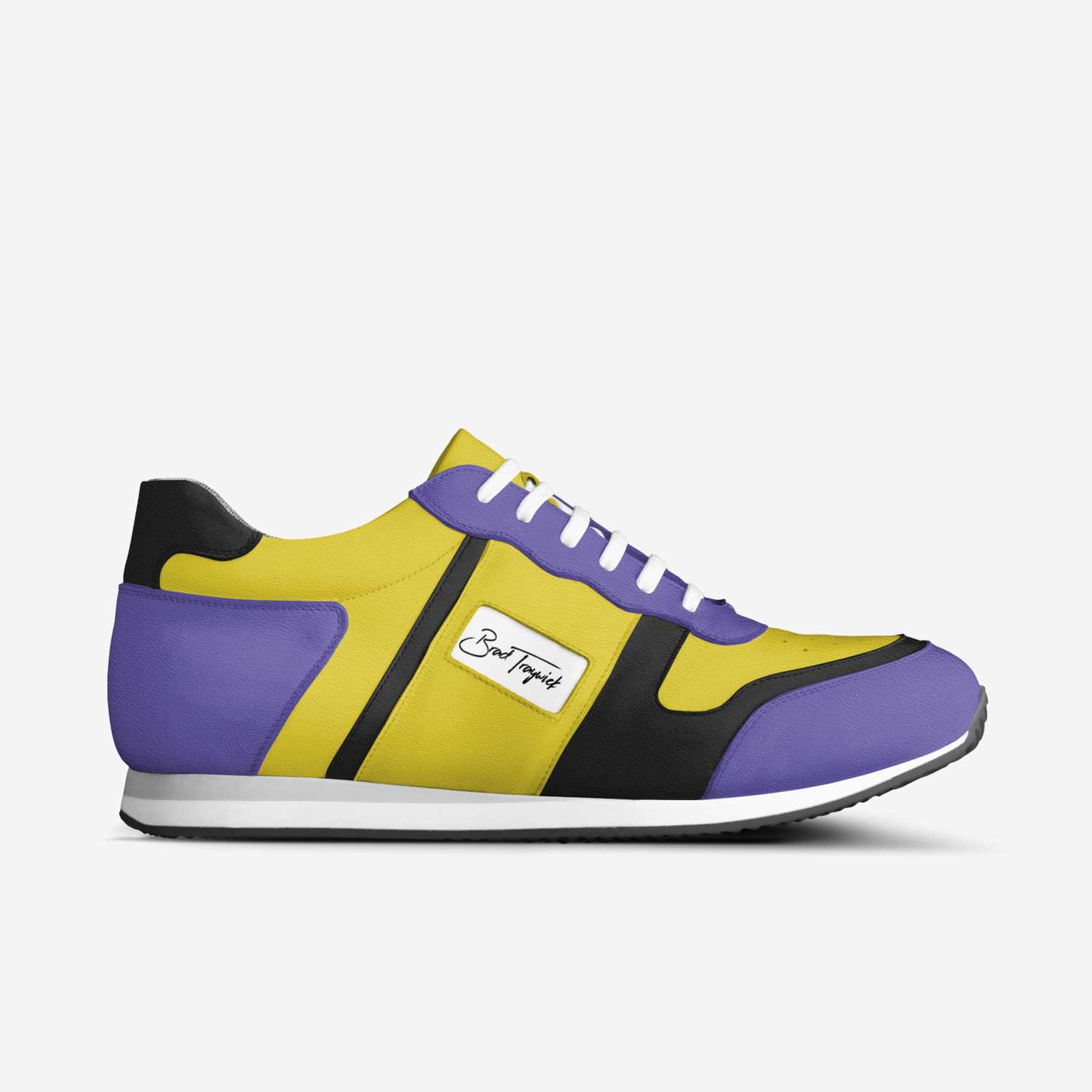 Brad custom made in Italy shoes by Bradford Traywick | Side view
