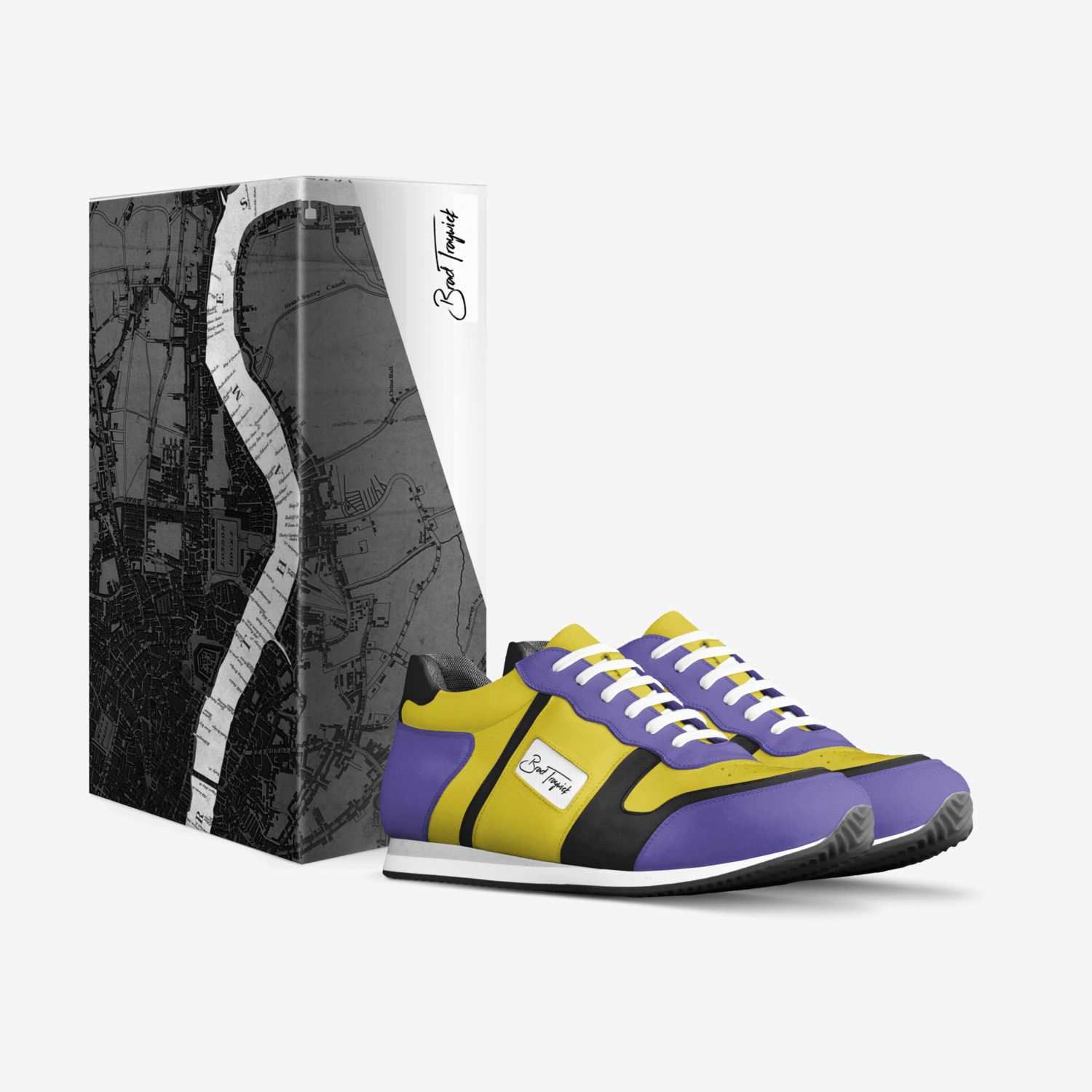 Brad custom made in Italy shoes by Bradford Traywick | Box view