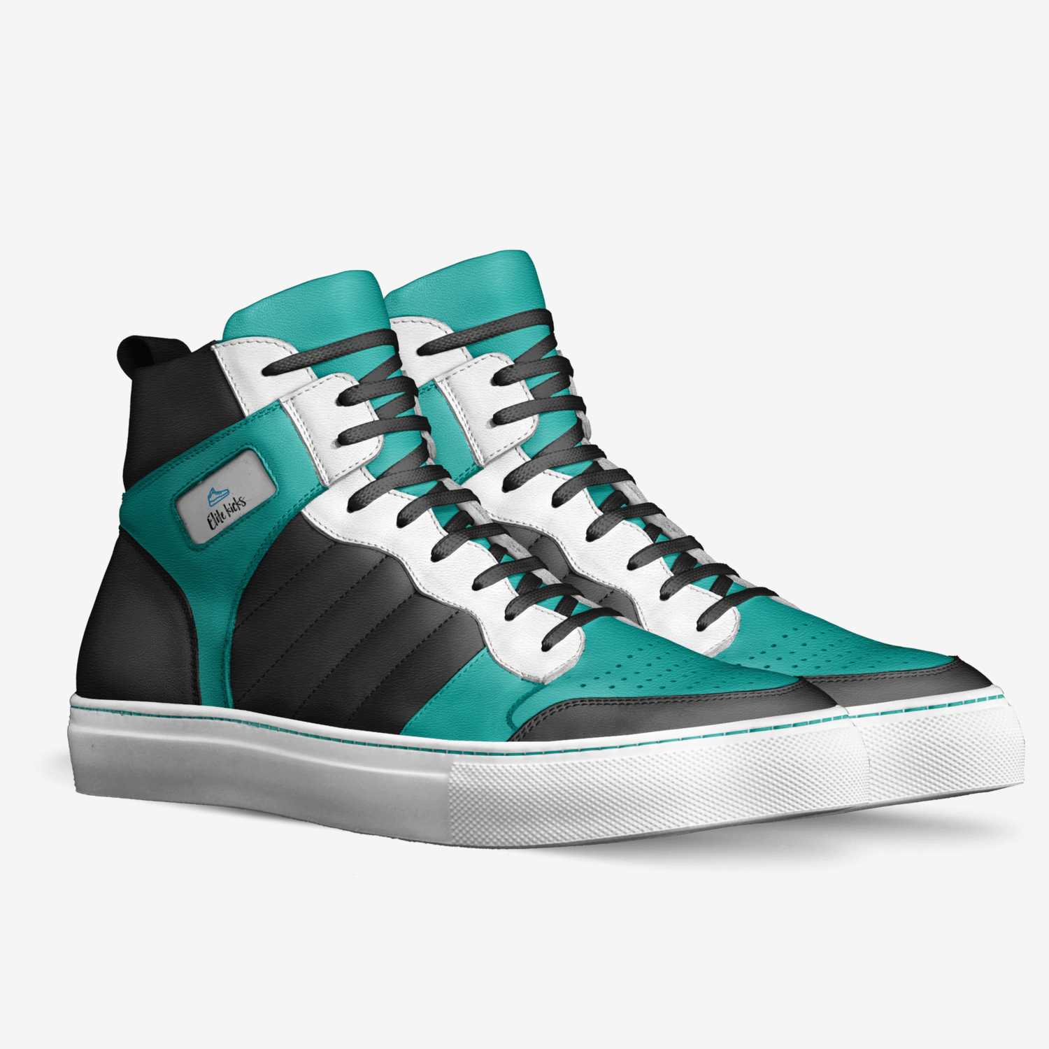 Elite Kicks custom made in Italy shoes by Aaron Strong | Double view