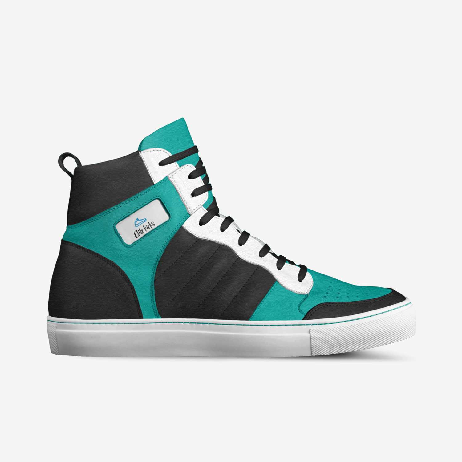 Elite Kicks custom made in Italy shoes by Aaron Strong | Side view