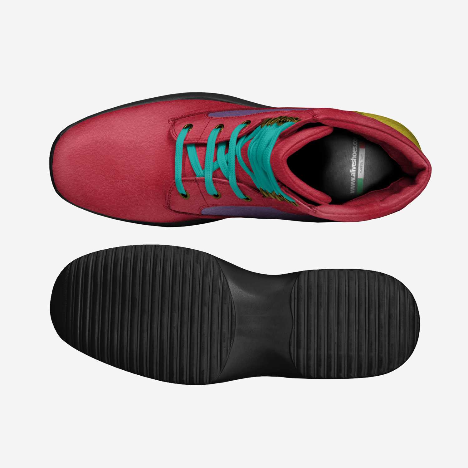 Roos custom made in Italy shoes by Nolack Jack | Top view