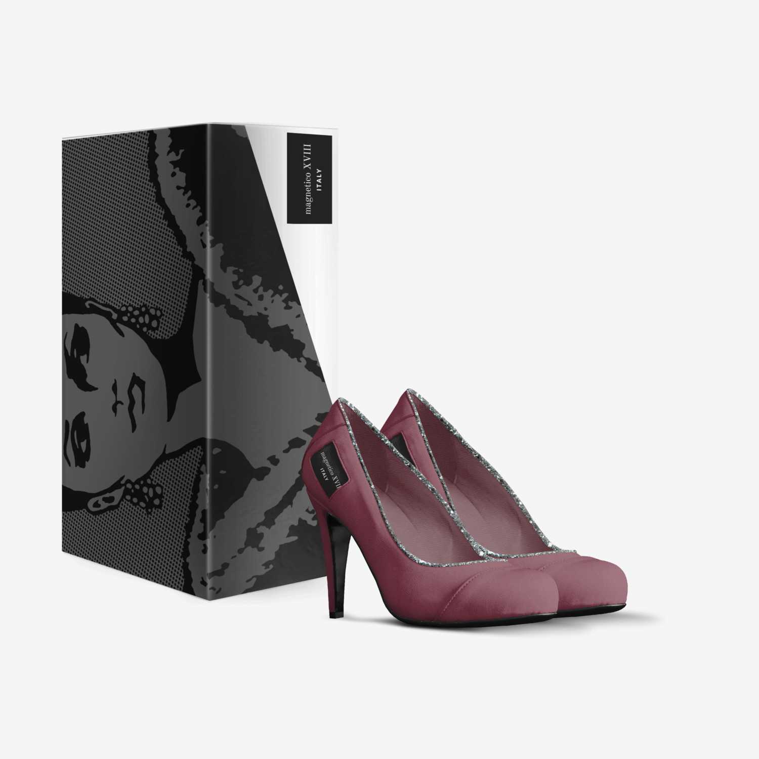 magnetico XVIII ST custom made in Italy shoes by Jesús Sandoval | Box view