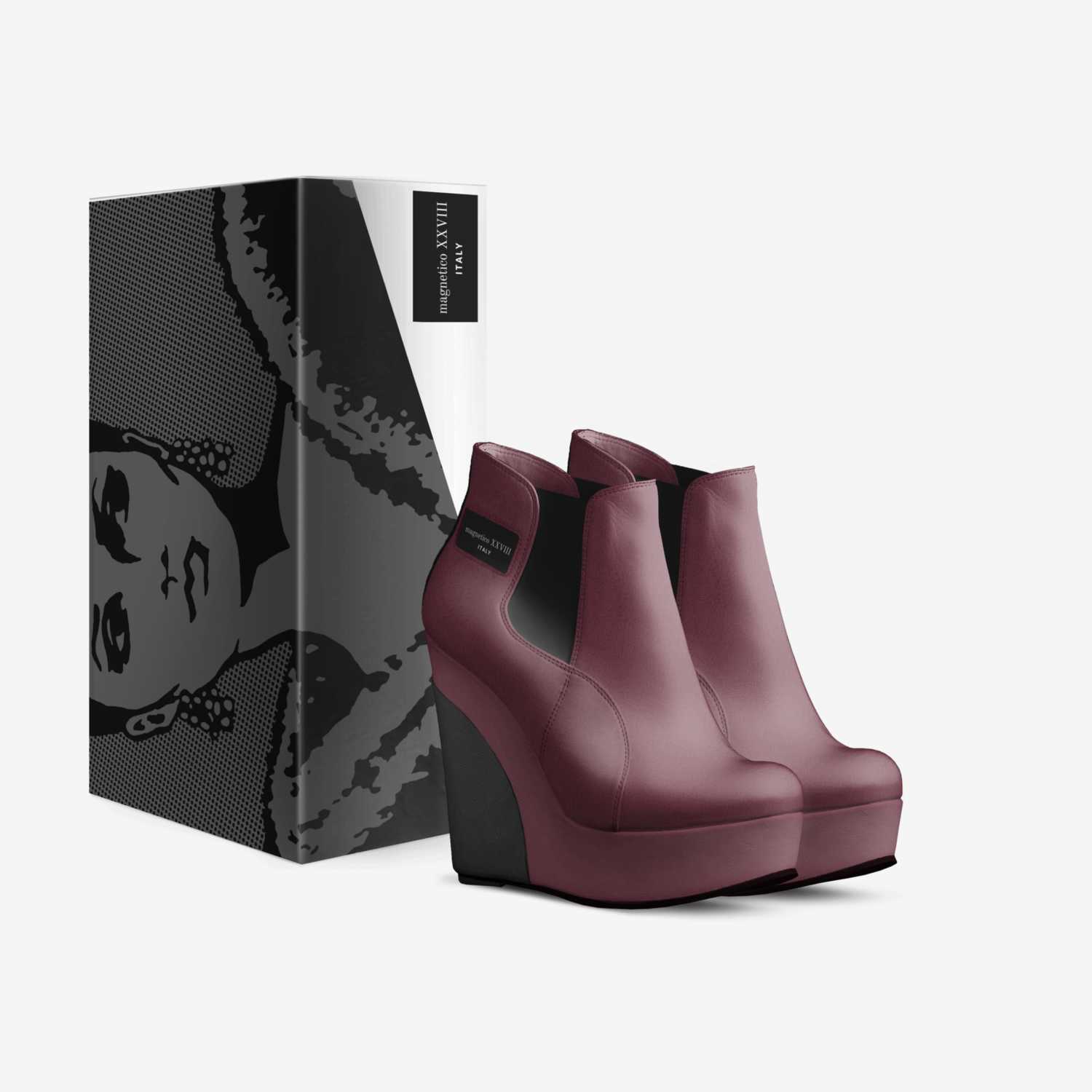 magnetico XXVIII S custom made in Italy shoes by Jesús Sandoval | Box view