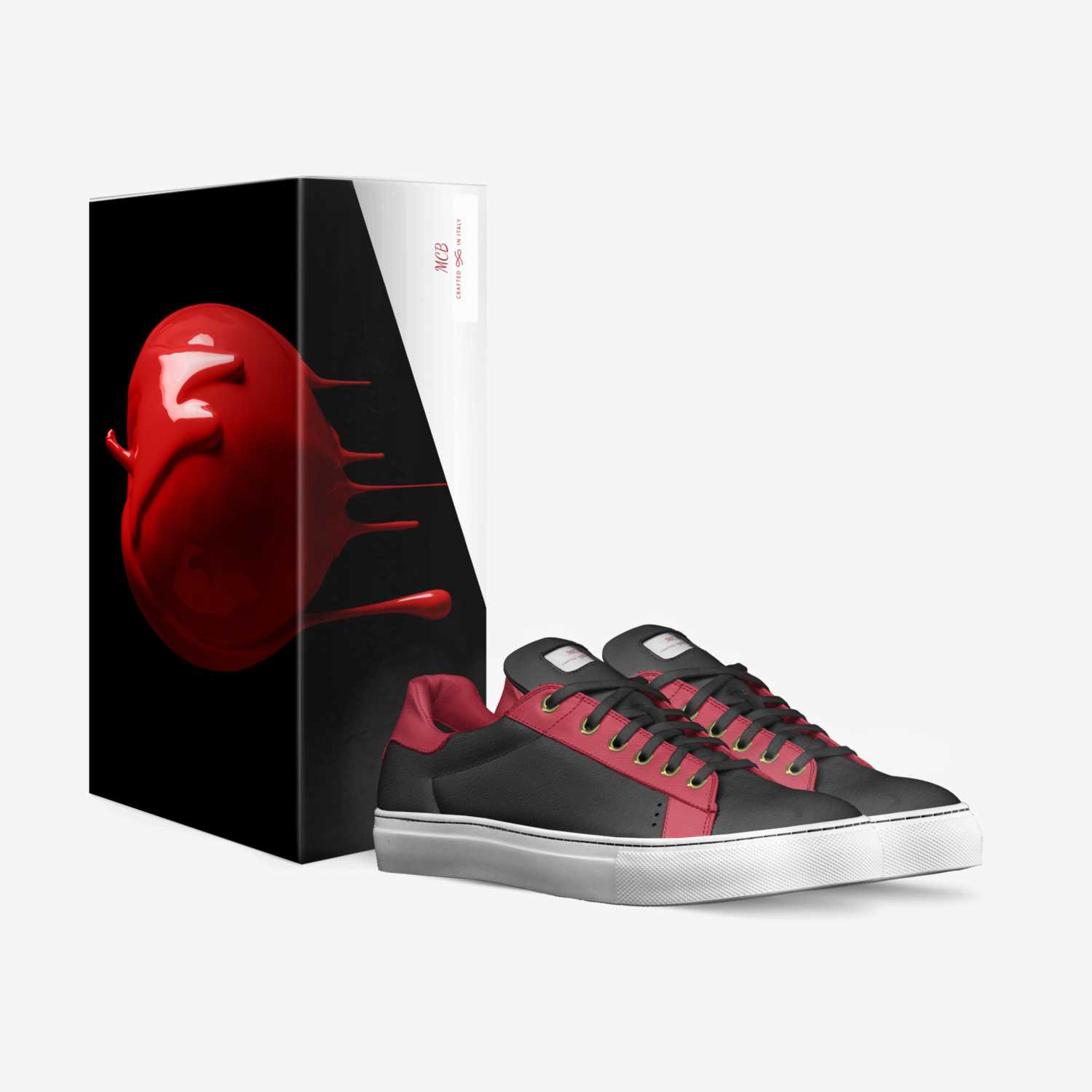 MCB custom made in Italy shoes by Morgan White | Box view