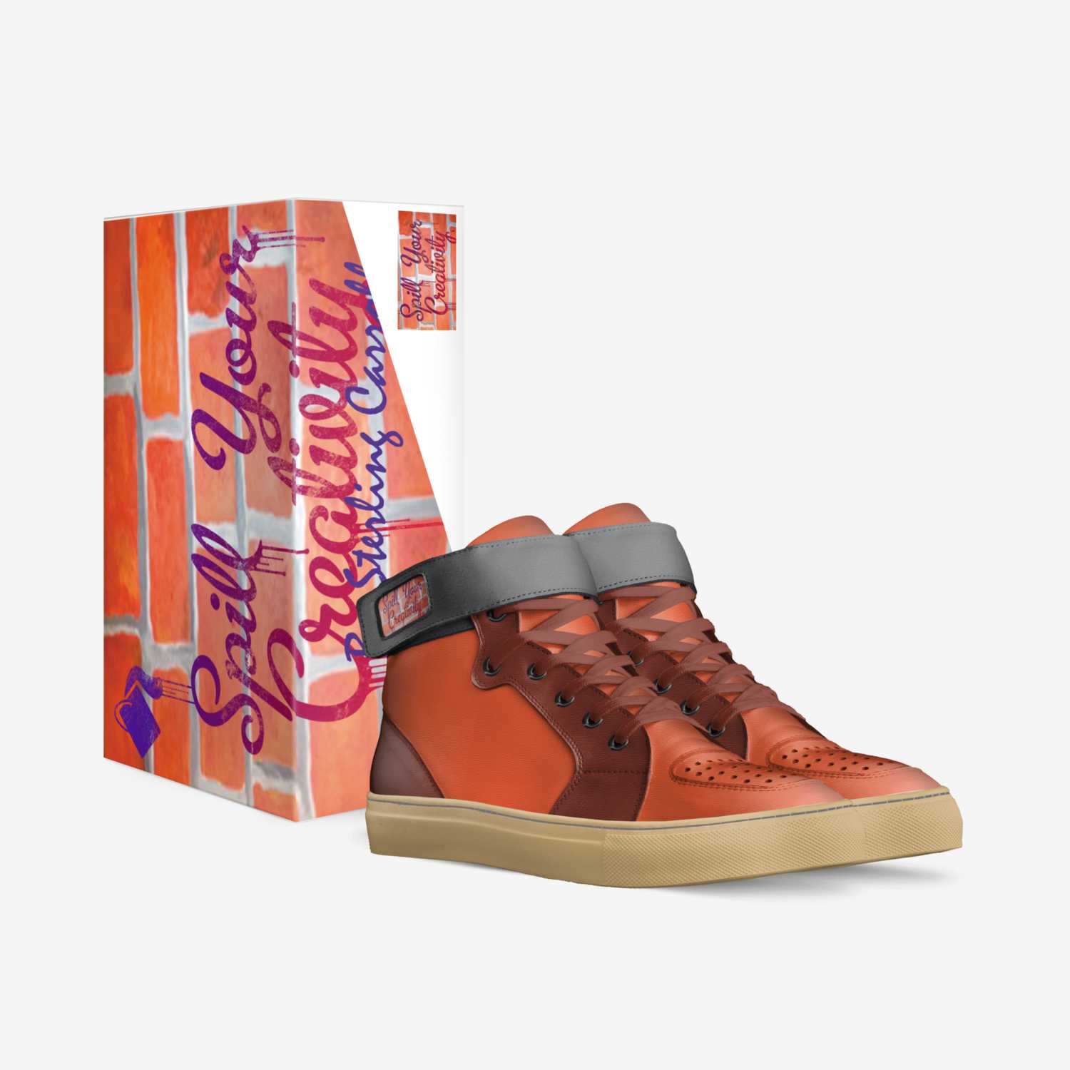 Spill Your Creativity™ custom made in Italy shoes by Sterling Carroll | Box view