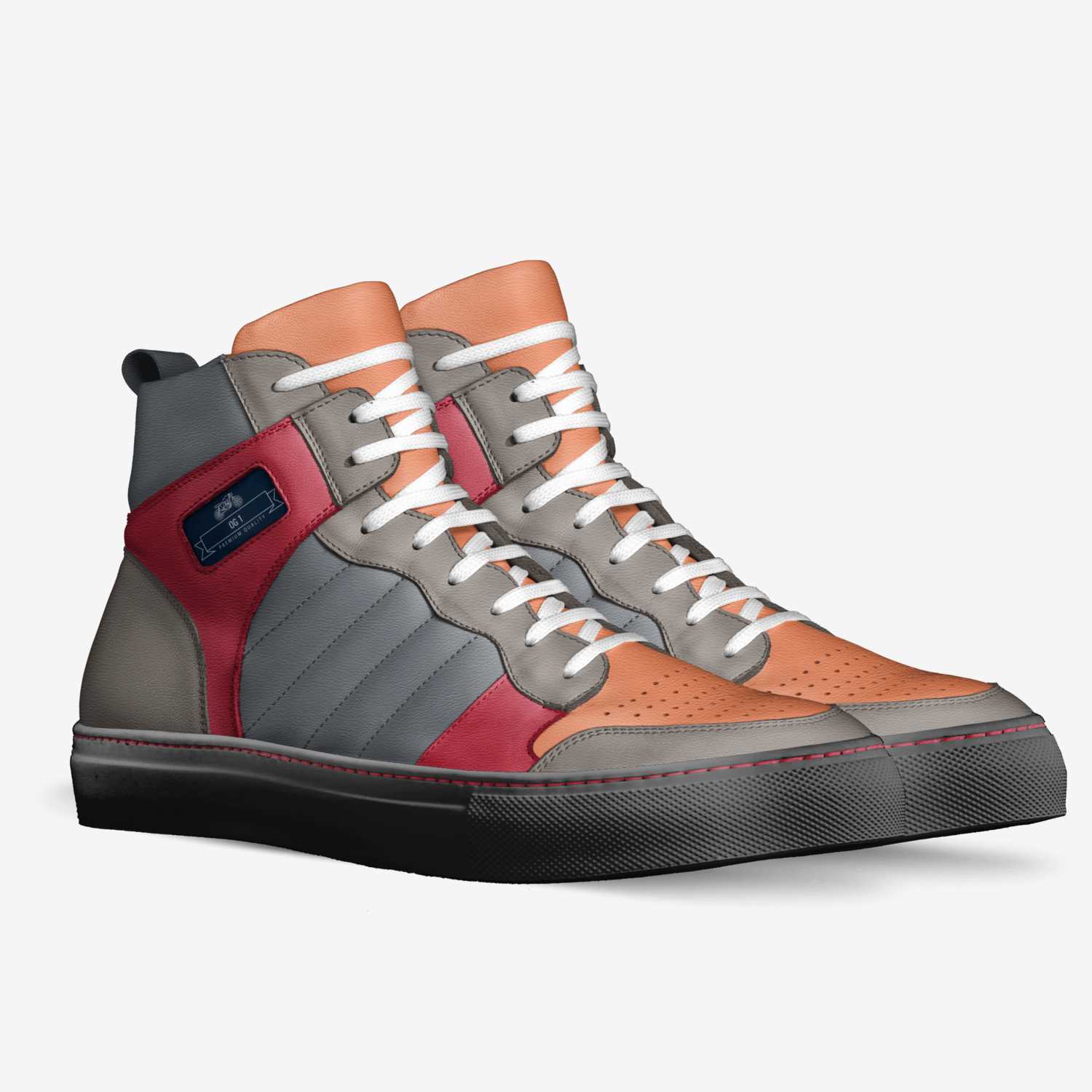 OG 1 custom made in Italy shoes by Colin O’grady | Double view