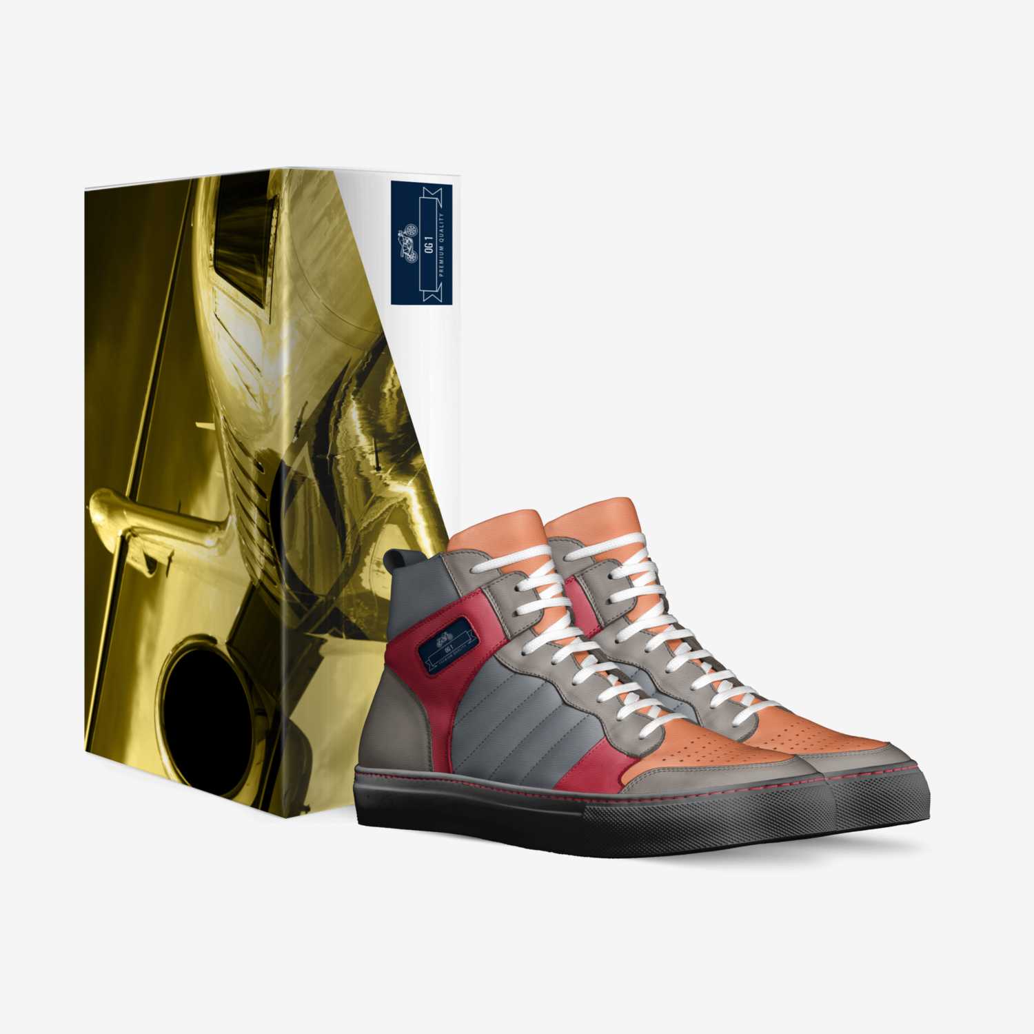 OG 1 custom made in Italy shoes by Colin O’grady | Box view