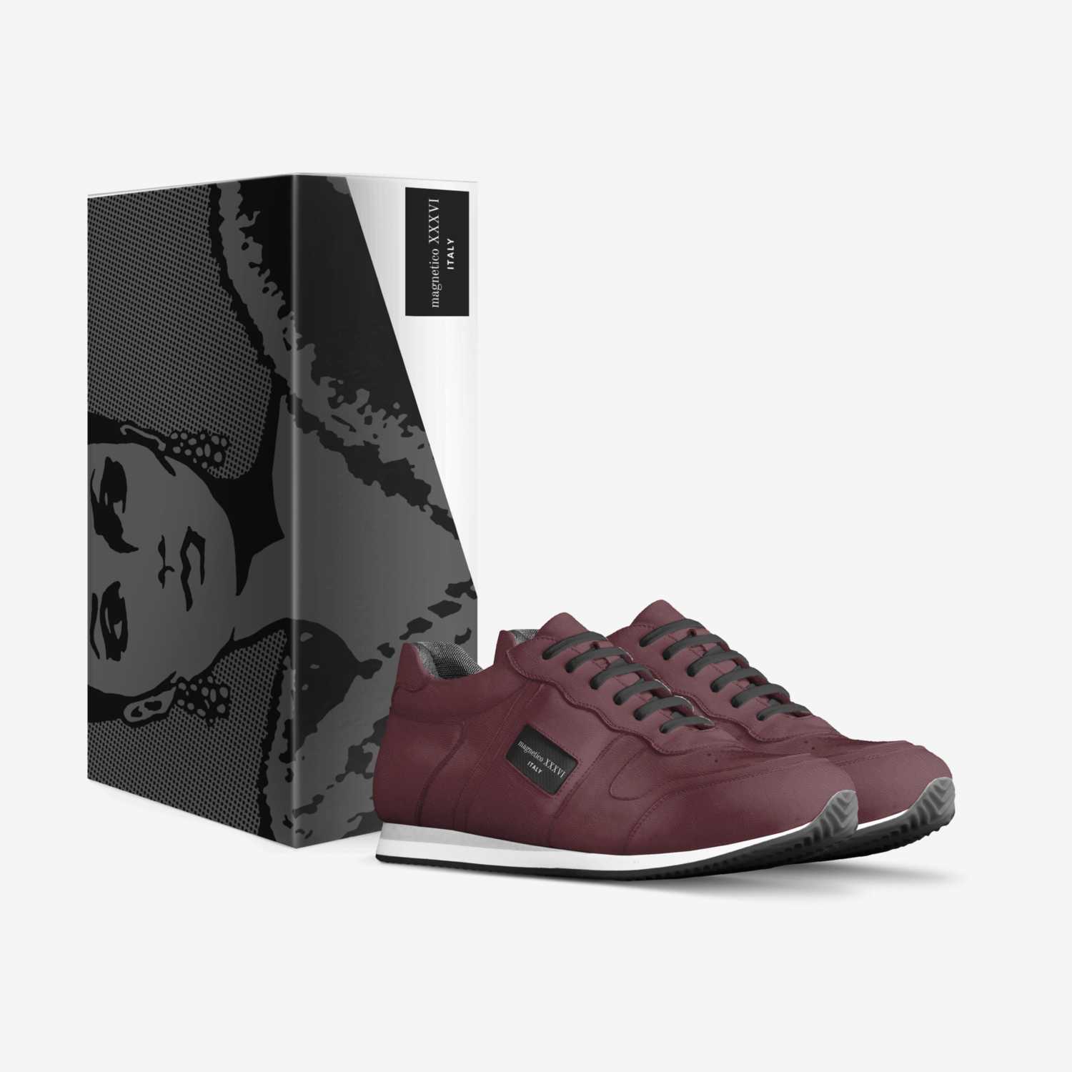 magnetico XXXVI ST custom made in Italy shoes by Jesús Sandoval | Box view